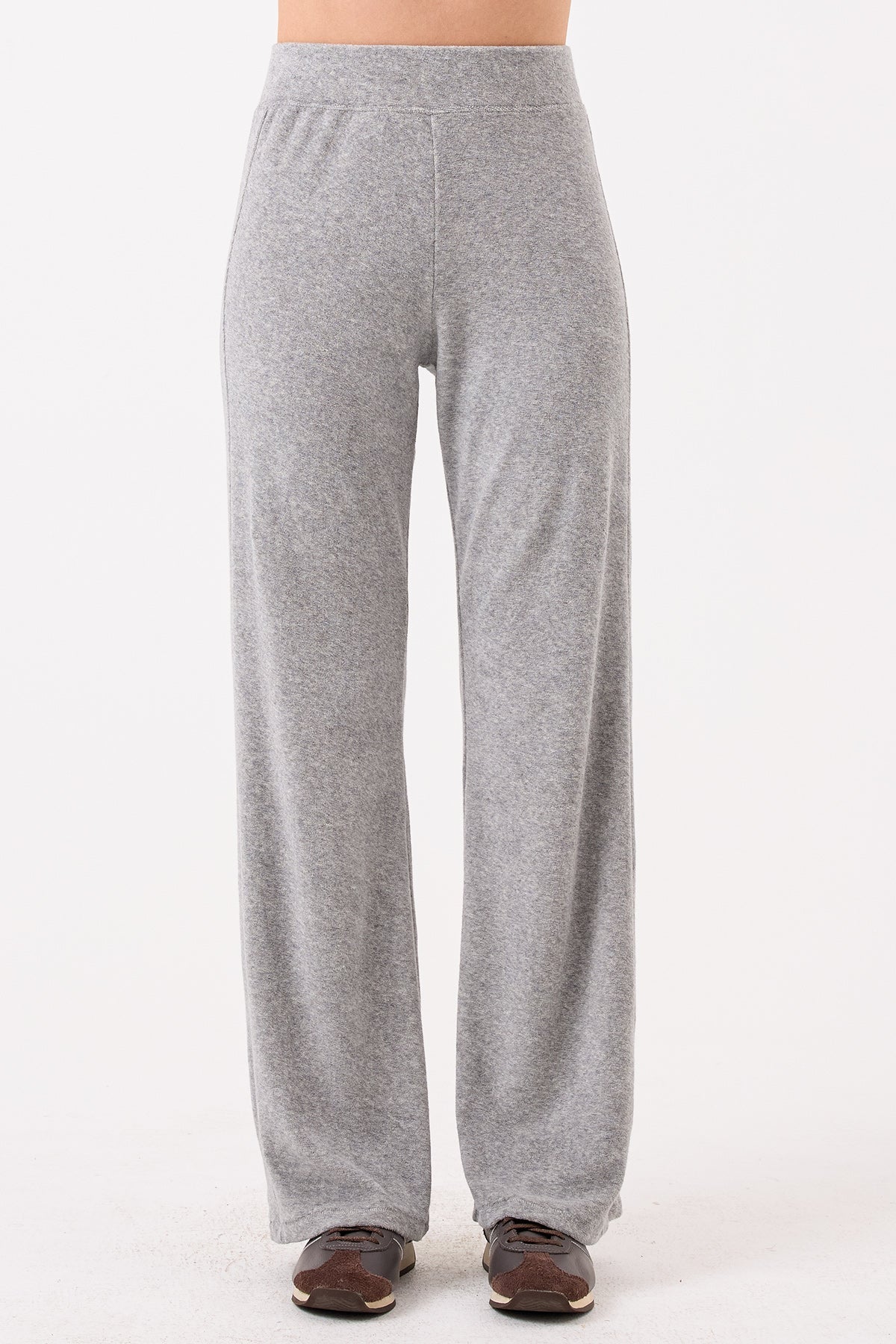 Life of Luxury Track Pant - Goldie LeWinter #color_gray heather