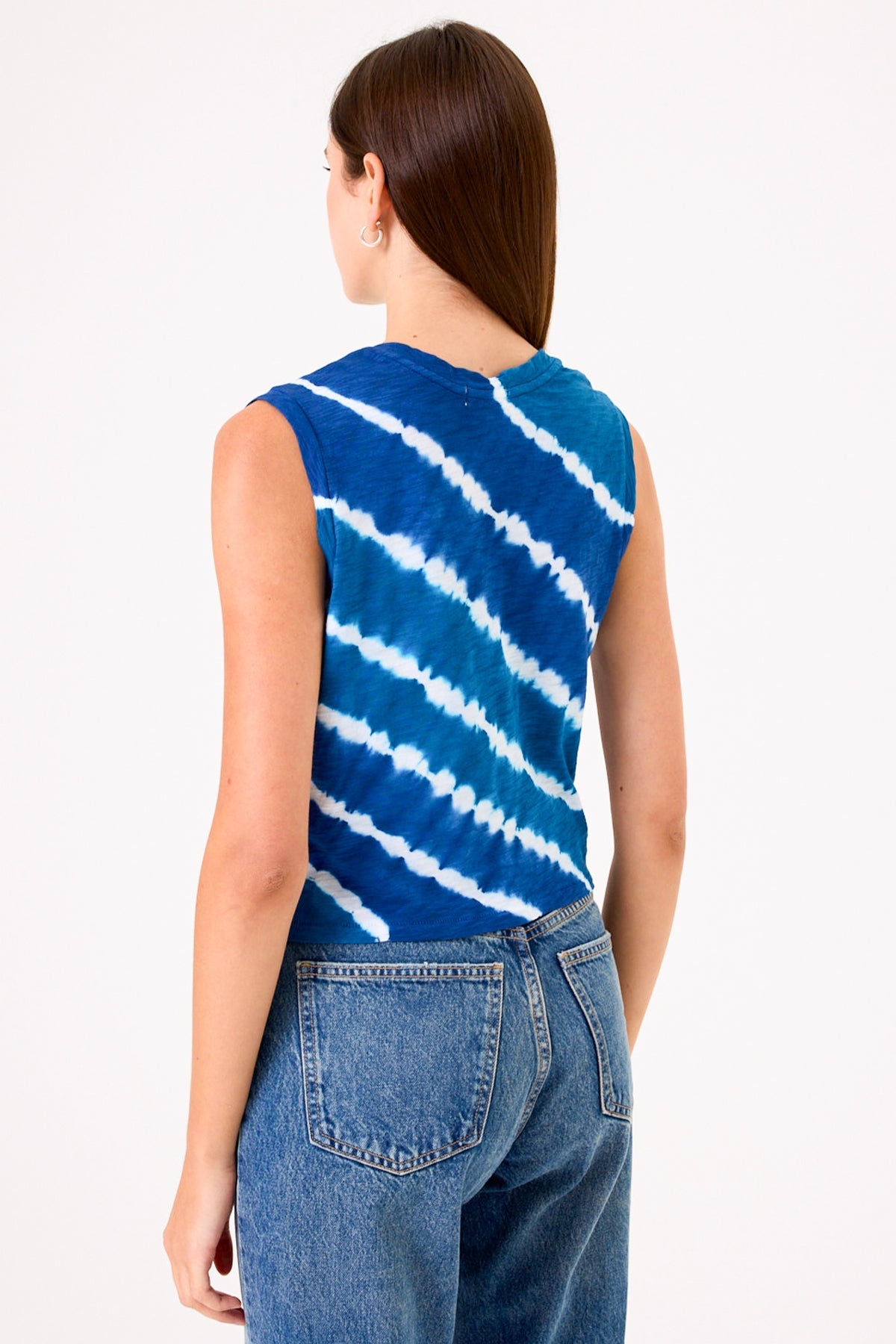 Lightning Tie Dye Crop Tank - Goldie LeWinter