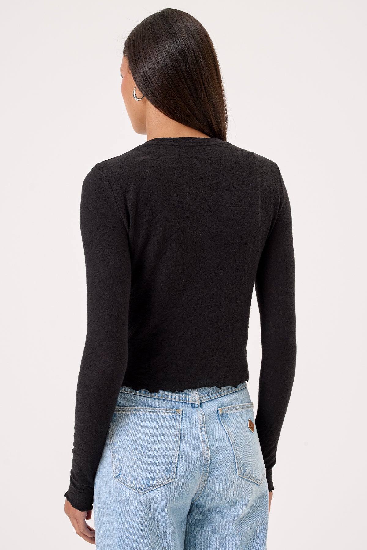 Love Story Cardigan - Goldie LeWinter #color_black