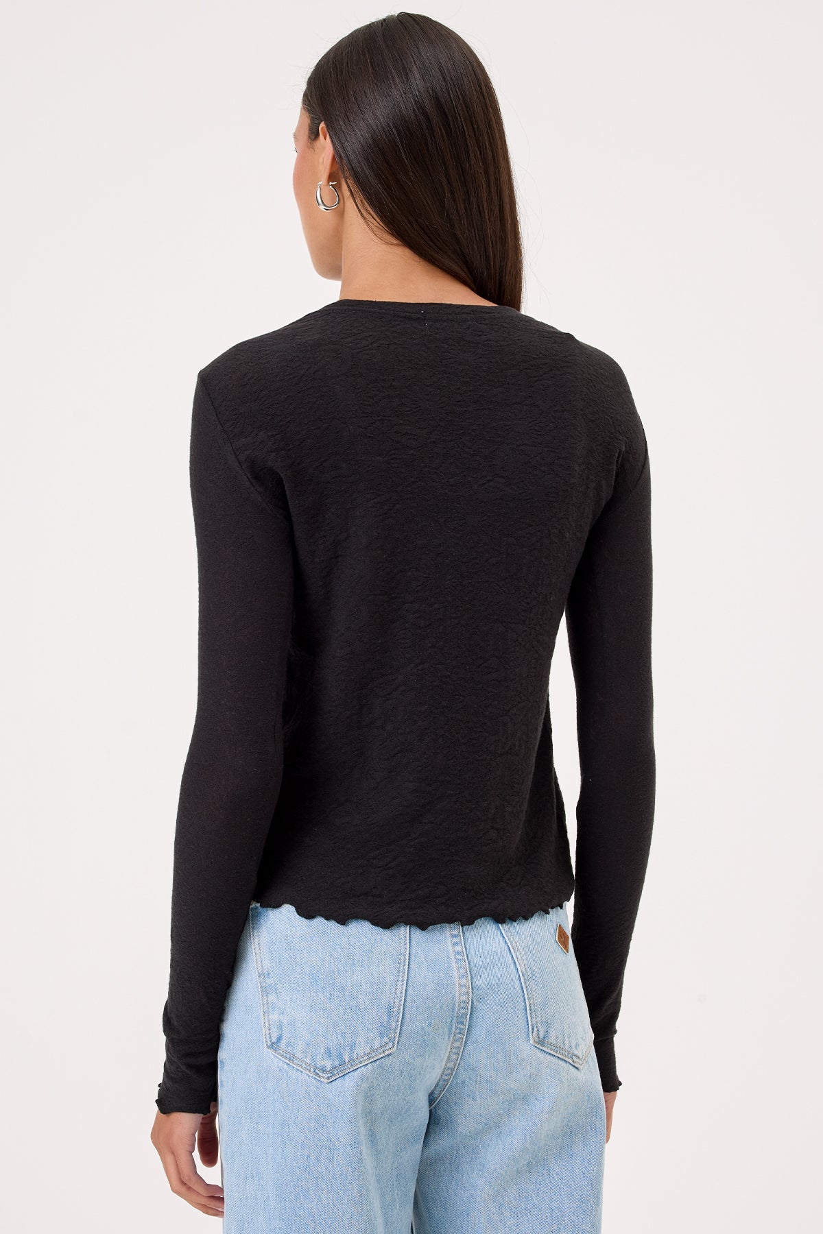 Love Story Long Sleeve Tee - Goldie LeWinter #color_black