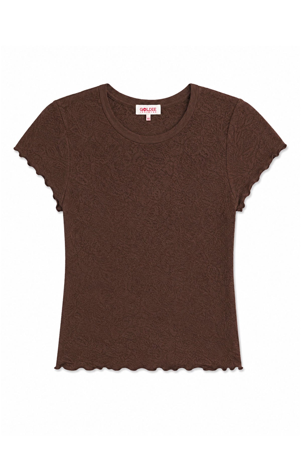 Love Story Tee - Goldie LeWinter #color_french roast