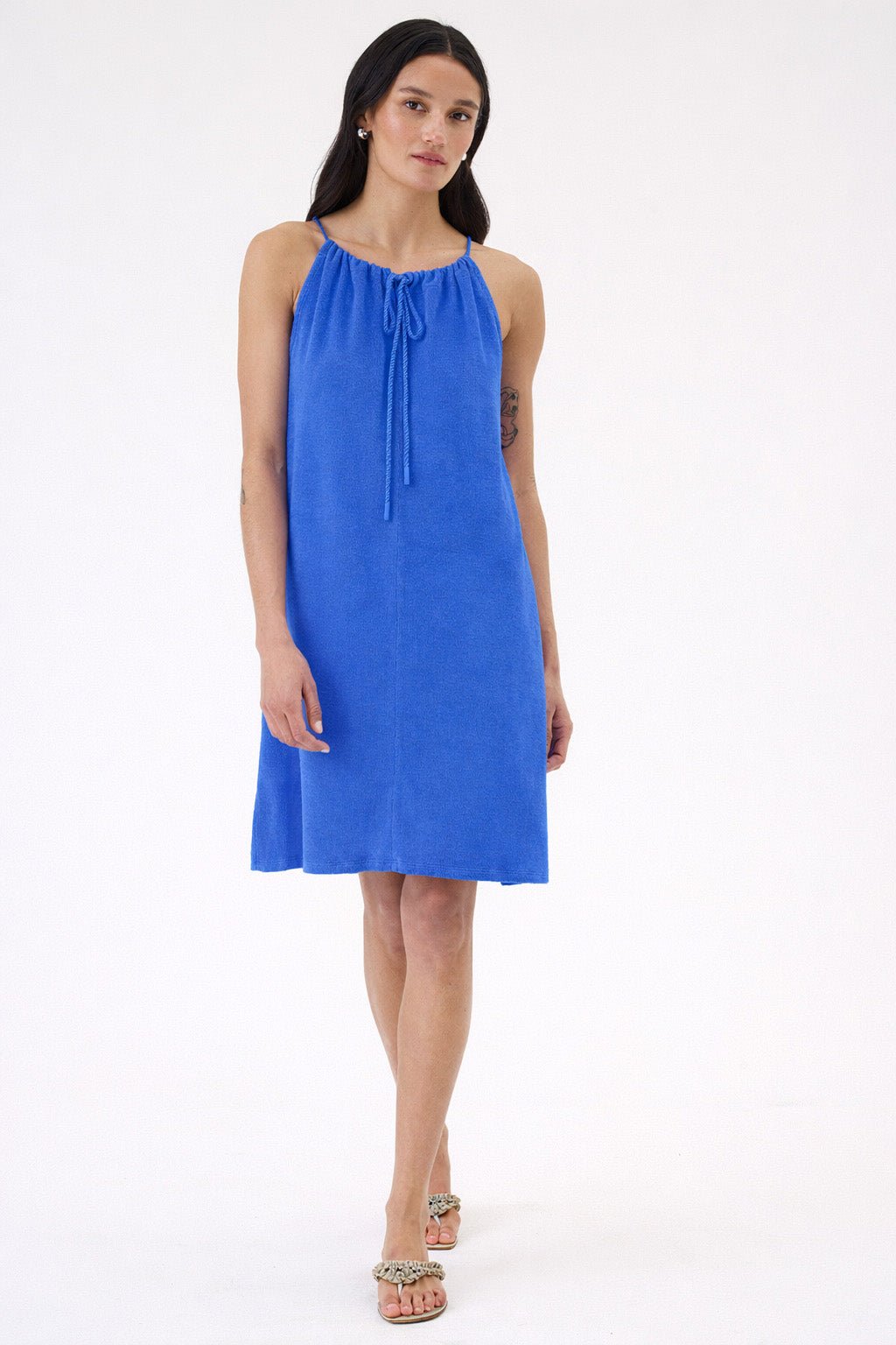 Luxe Life Sundress - Goldie LeWinter #color_sea - limited edition