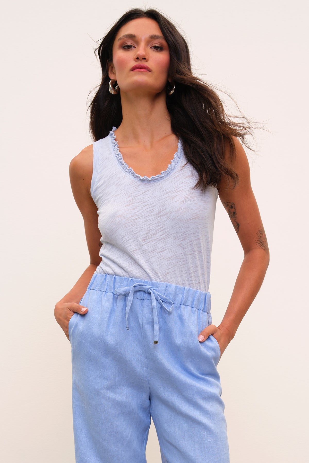 Madelyn Tank - Goldie LeWinter #color_bluebell - limited edition