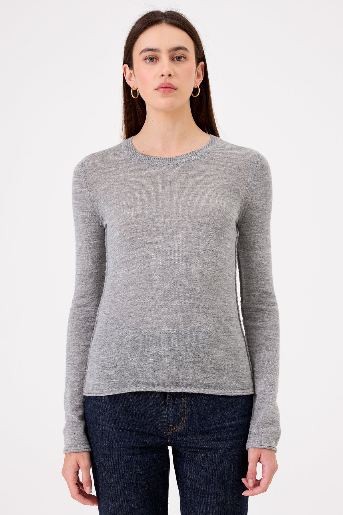 Margot Sweater - Goldie LeWinter #color_gray heather
