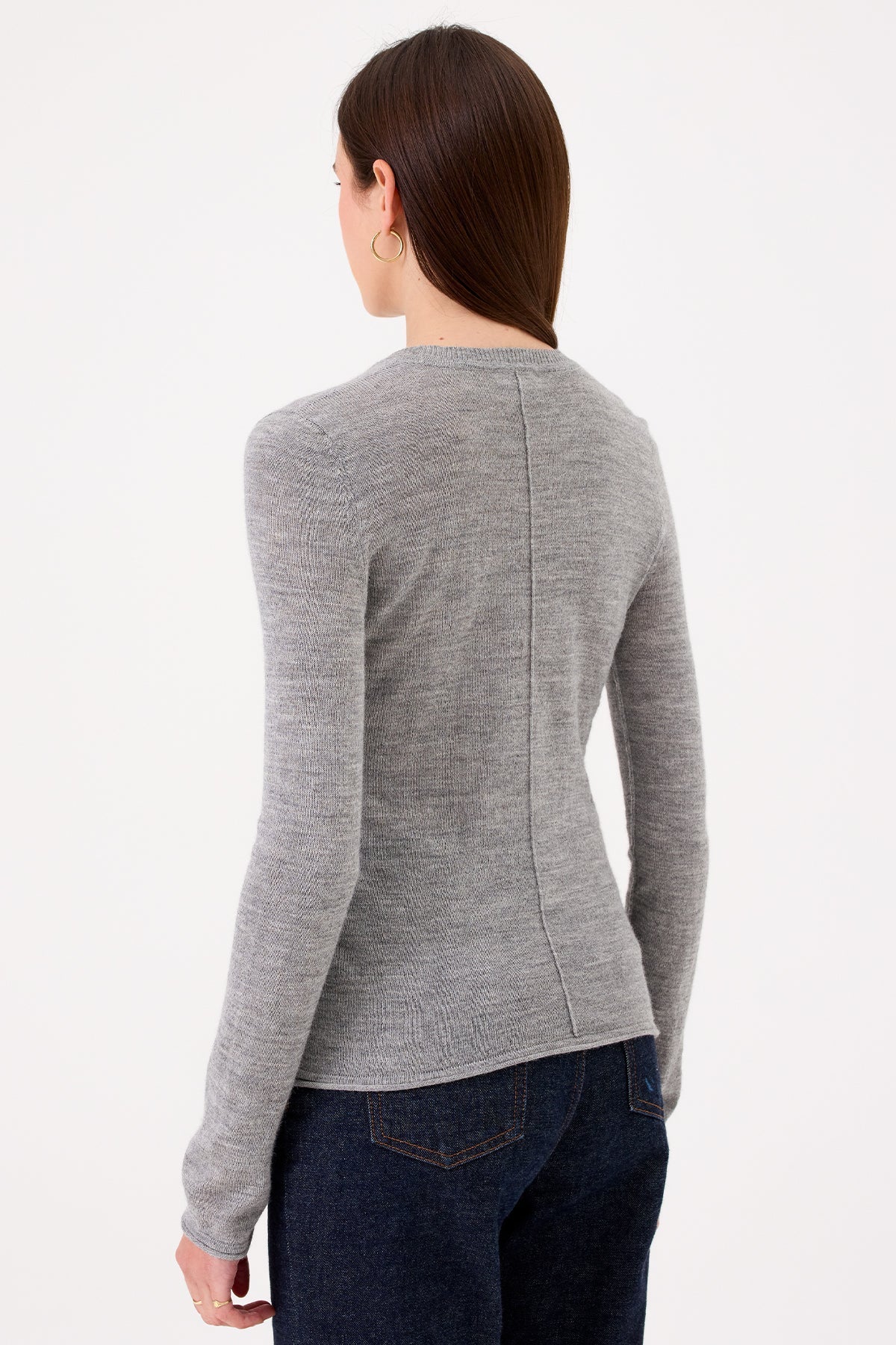 Margot Sweater - Goldie LeWinter #color_gray heather