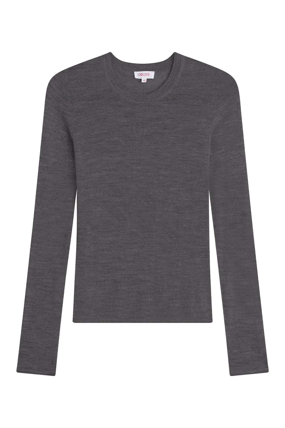 Margot Sweater - Goldie LeWinter #color_charcoal heather
