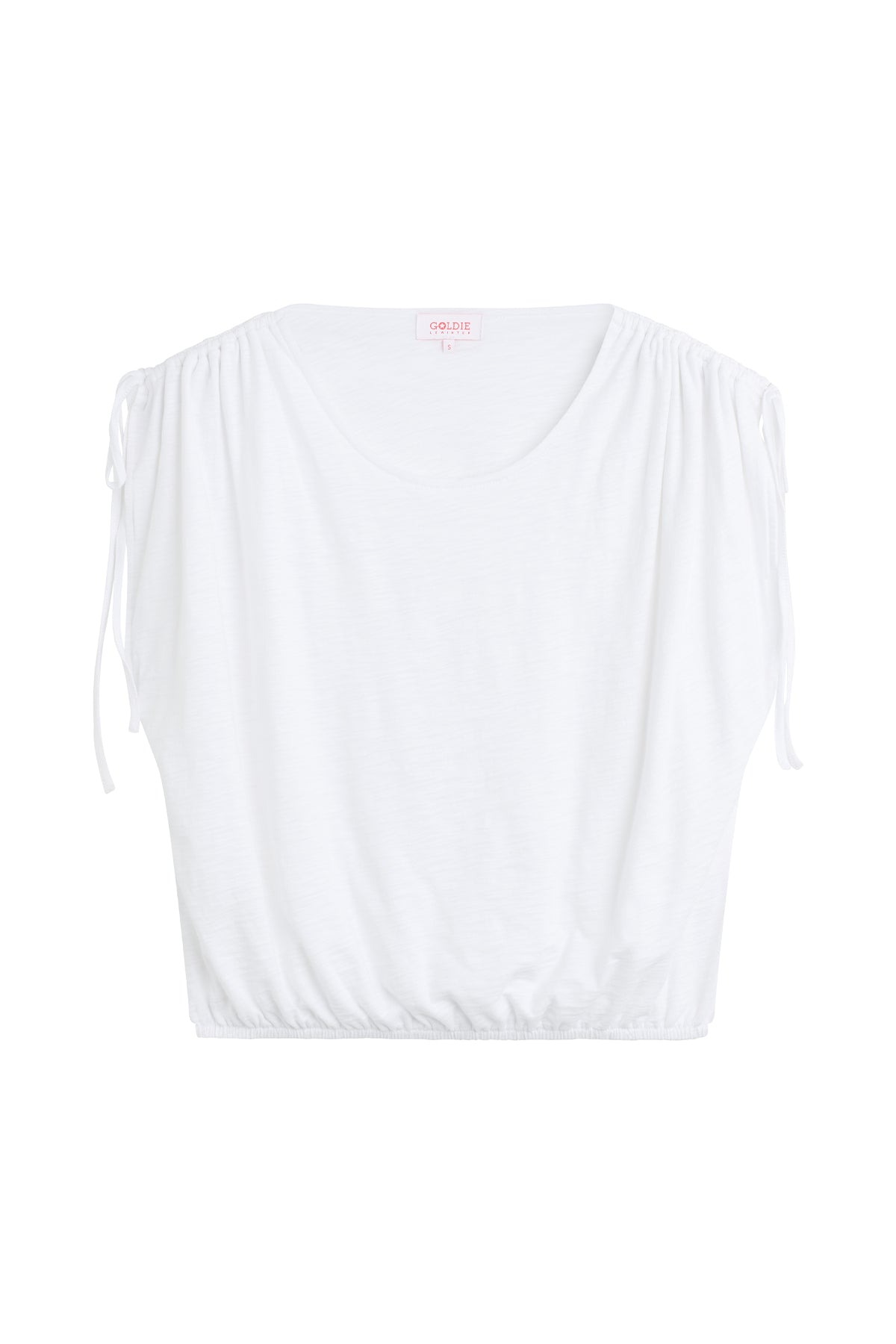 Marianna Bubble Top - Goldie LeWinter #color_white