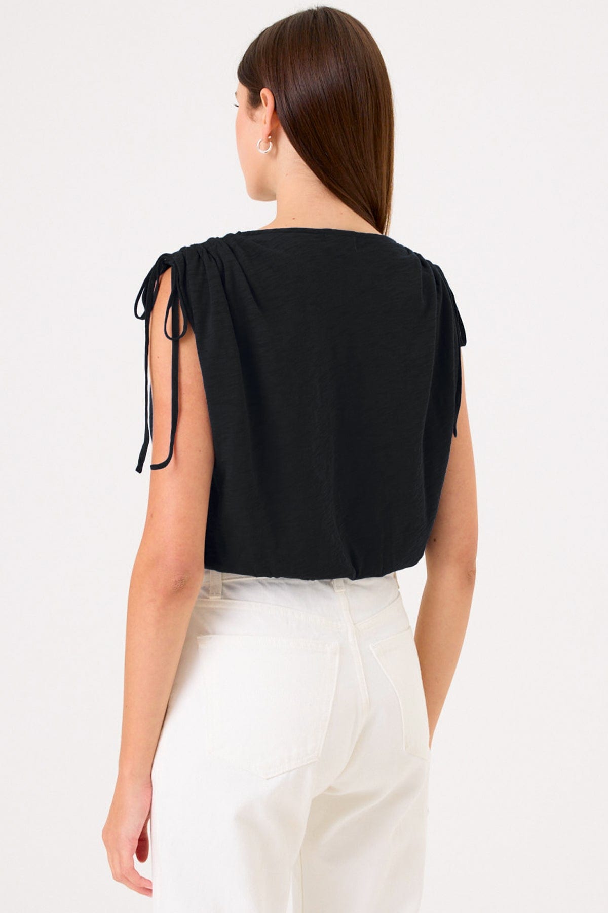 Marianna Bubble Top - Goldie LeWinter #color_black