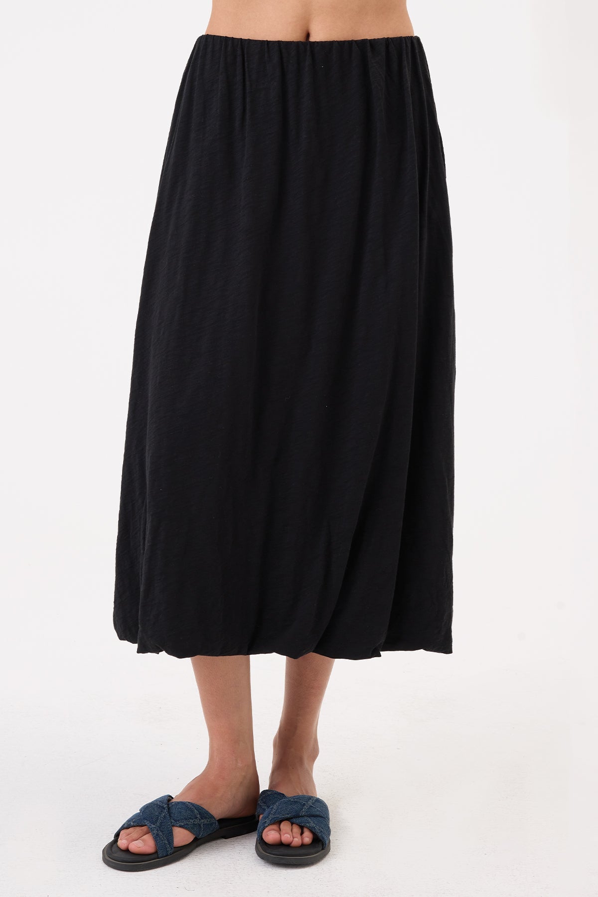 Marina Midi Skirt - Goldie LeWinter #color_black