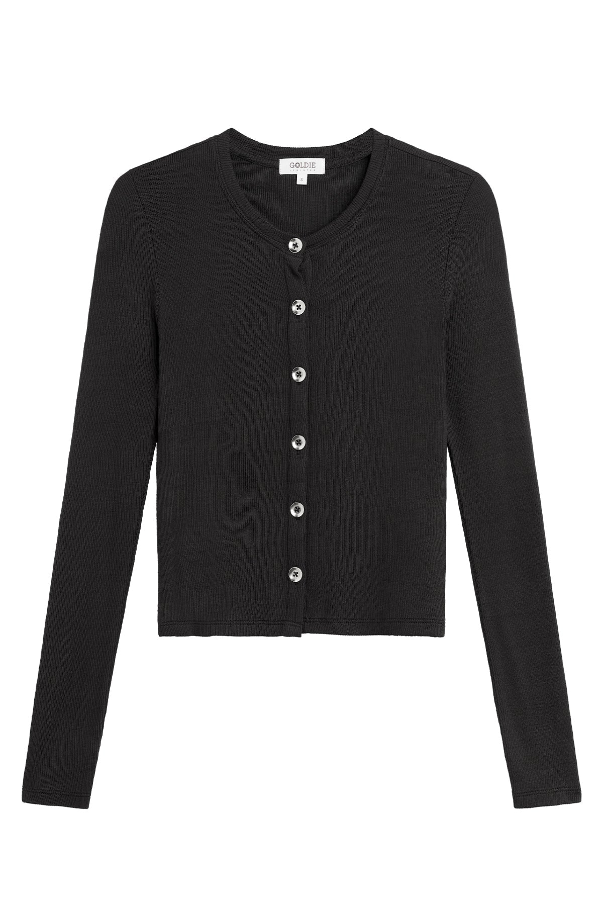 Marina Ribbed Crop Cardigan - Goldie LeWinter