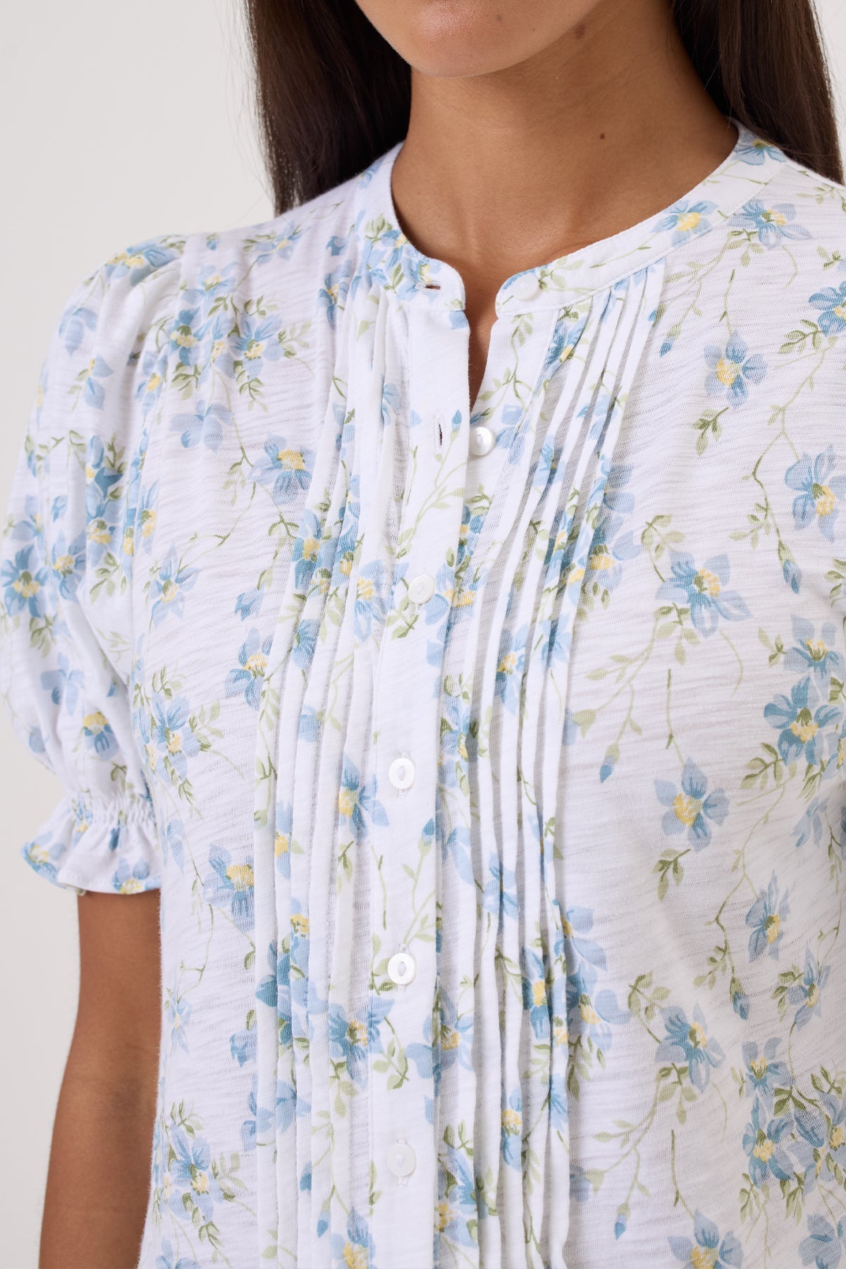 Meadow Blouse - Goldie LeWinter #color_bluebell - limited edition