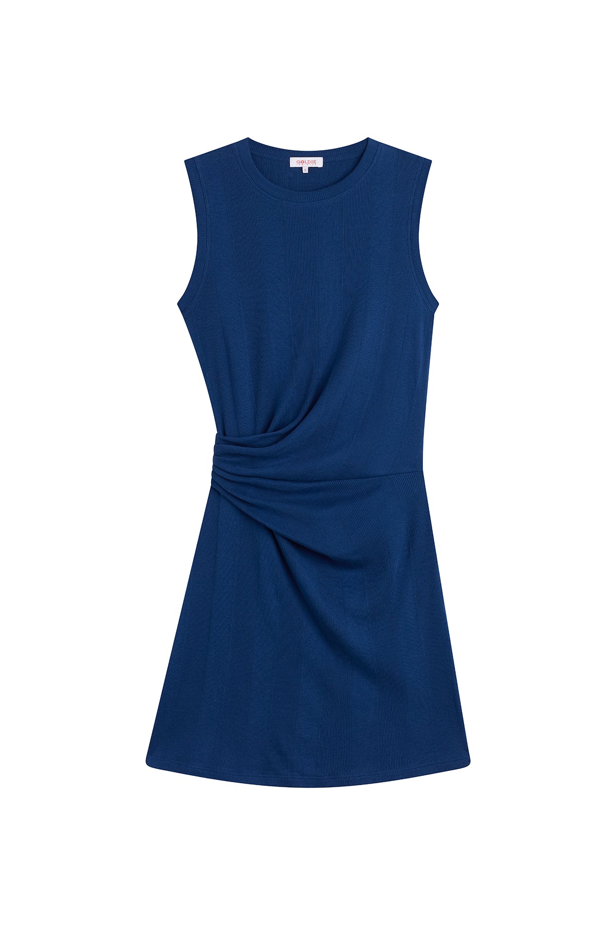 Mia Sleeveless Minidress - Goldie LeWinter #color_estate blue - limited edition