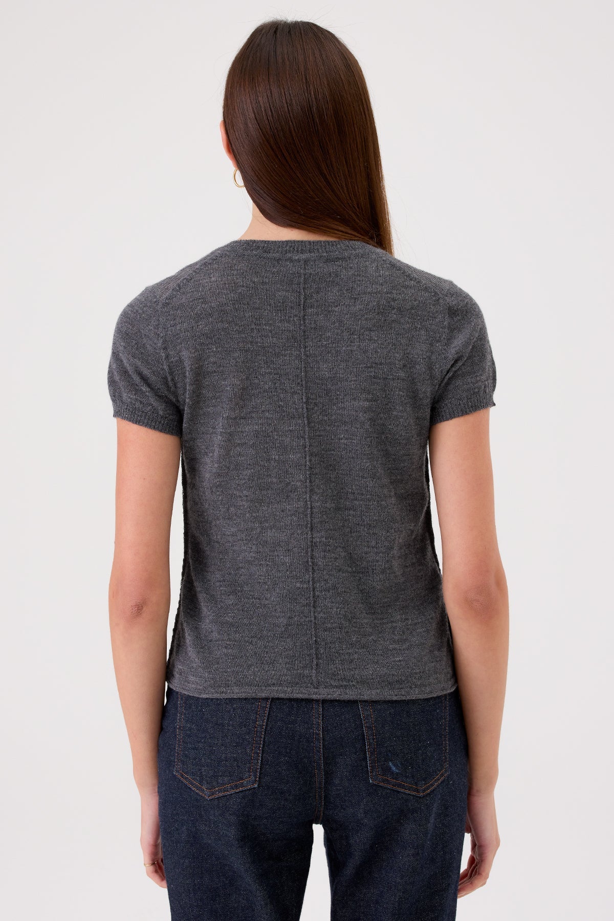 Mina Tee - Goldie LeWinter #color_charcoal heather