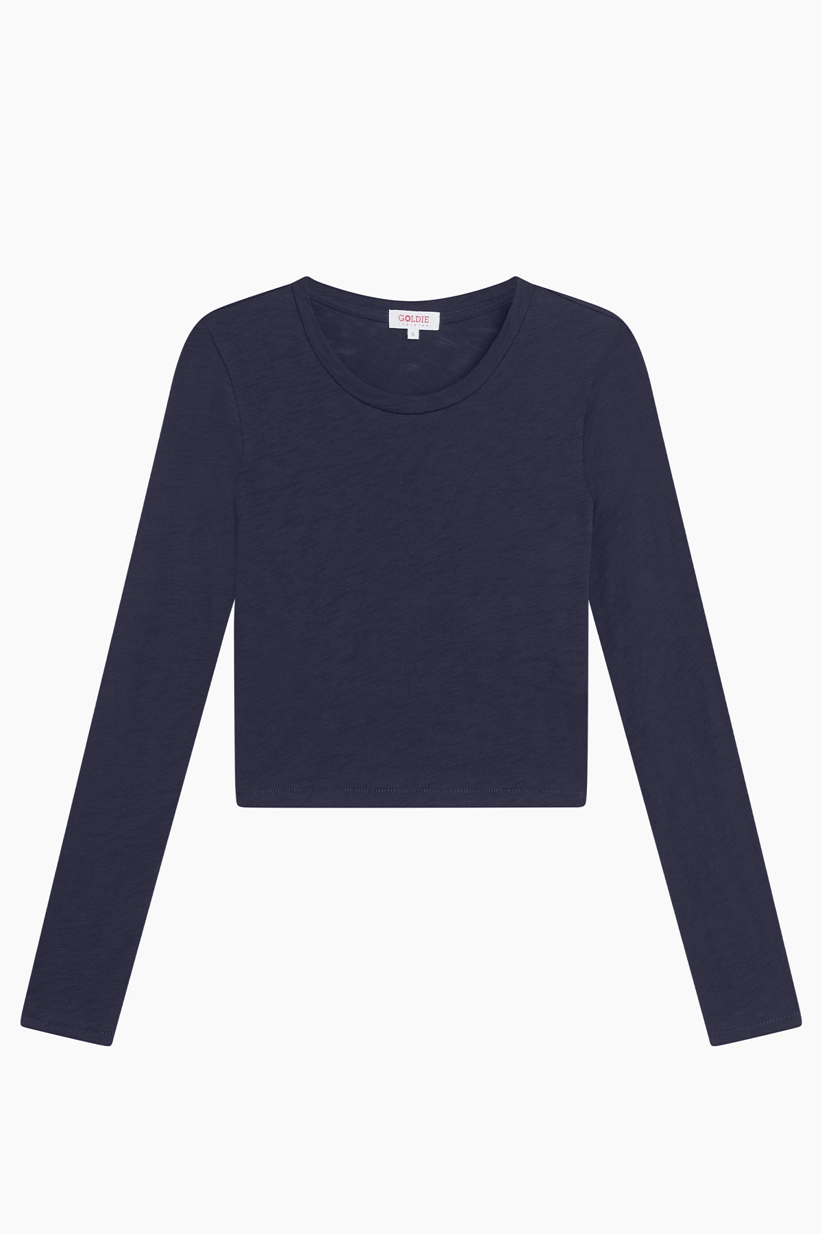 Long Sleeve Cropped Boy Tee
