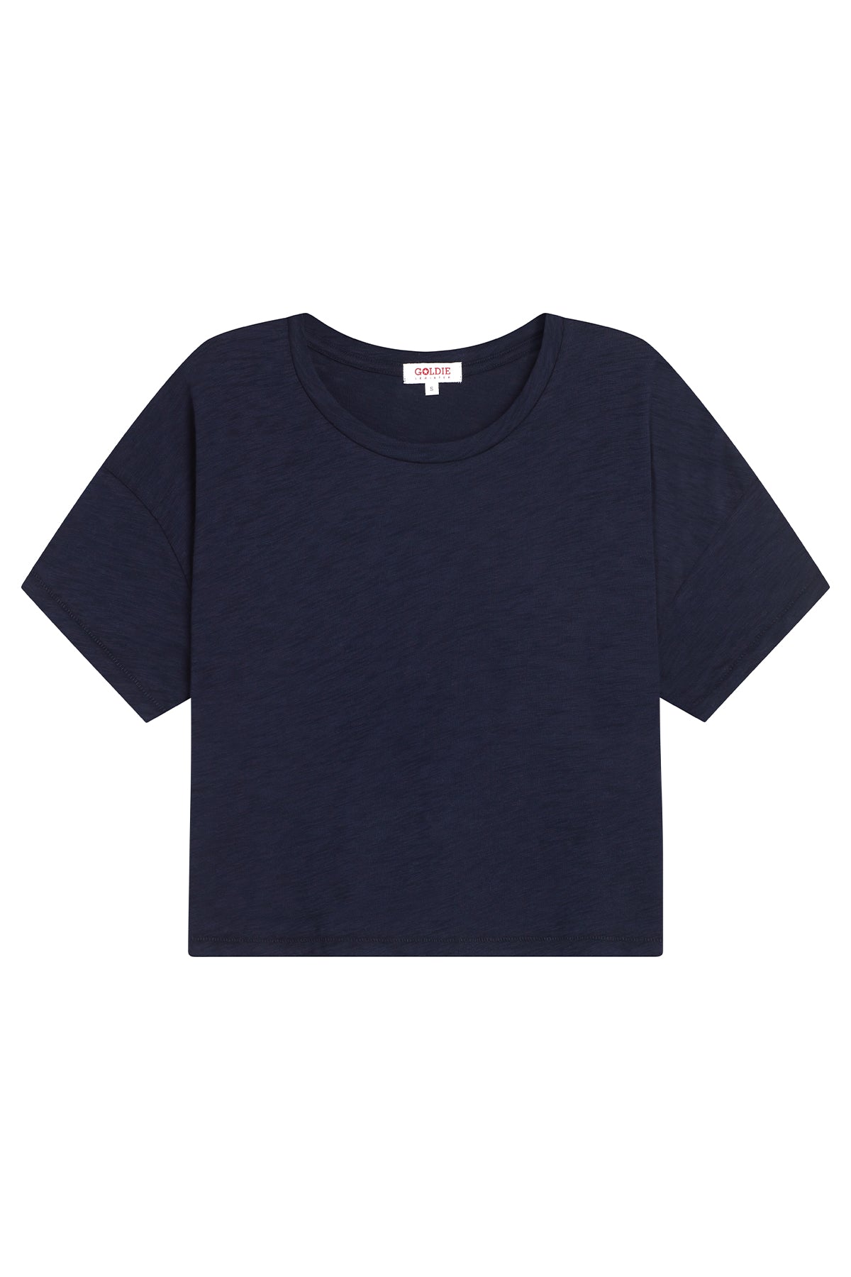 Signature Slub Crop Tee