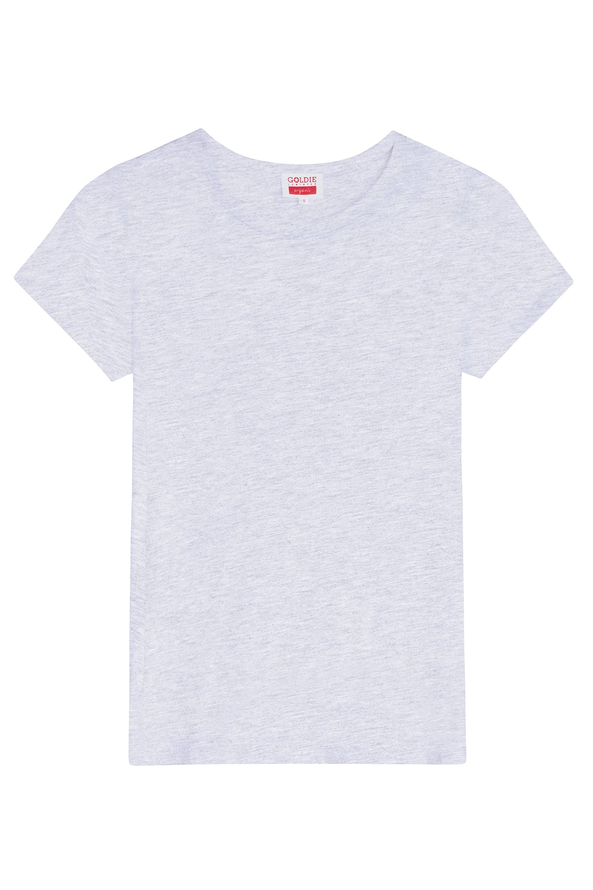 Organic Crew Neck Tee - Goldie LeWinter #color_gray heather