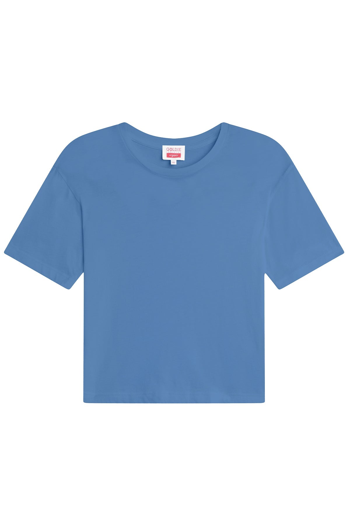 Organic Crop Girlfriend Tee - Goldie LeWinter #color_riverside