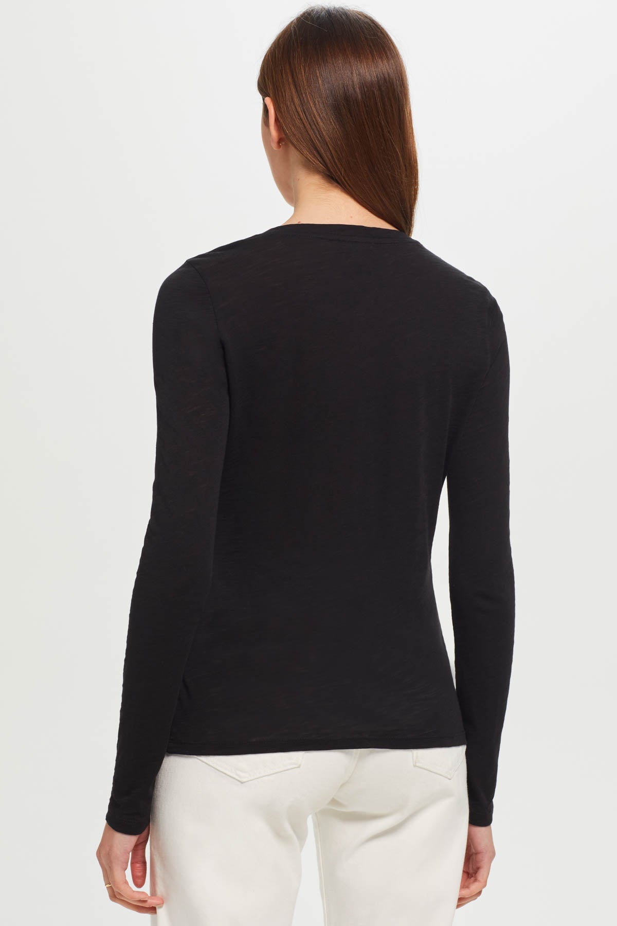 Pavé Shimmer Henley - Goldie LeWinter #color_black