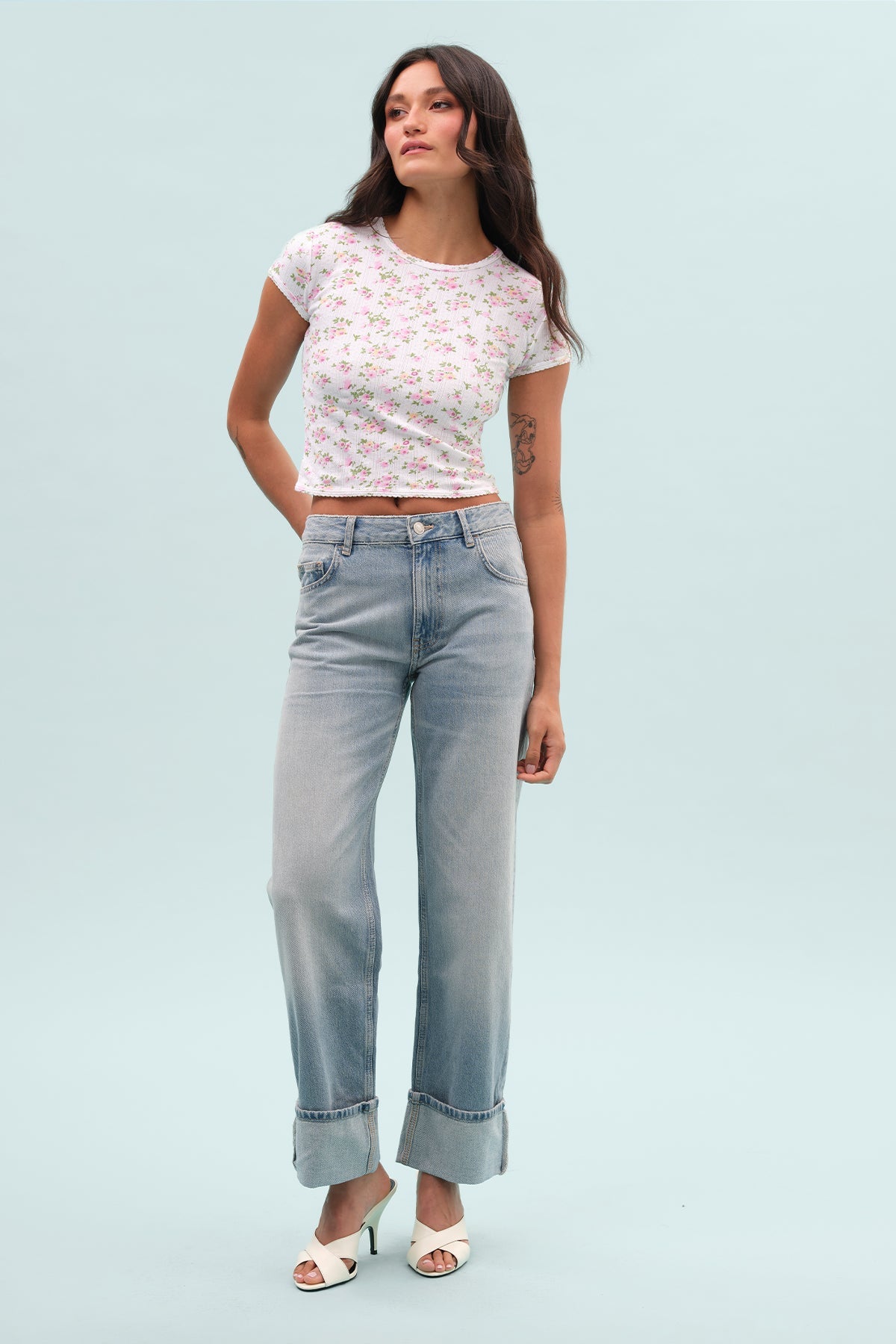 Petite Fleur Baby Tee