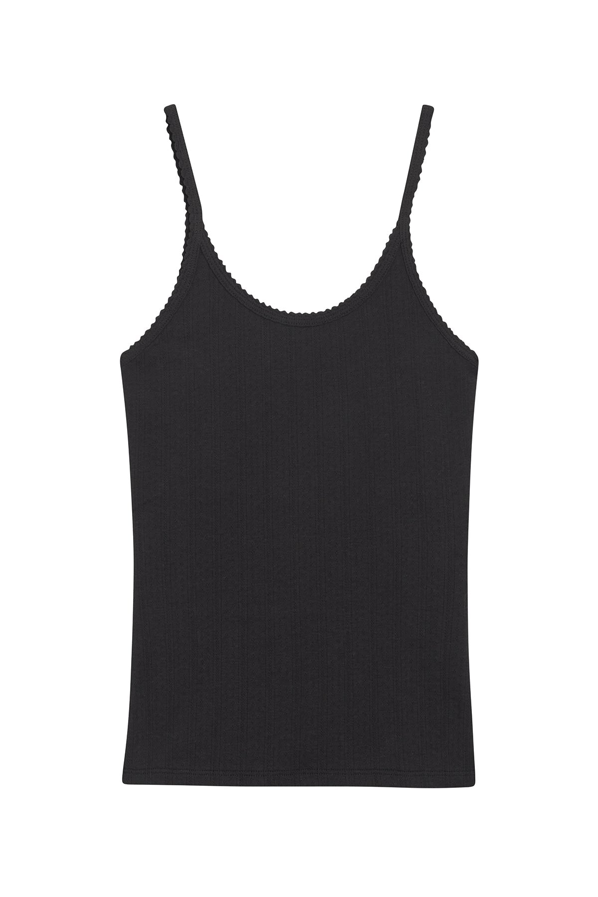 Pointelle Cami - Goldie LeWinter #color_black