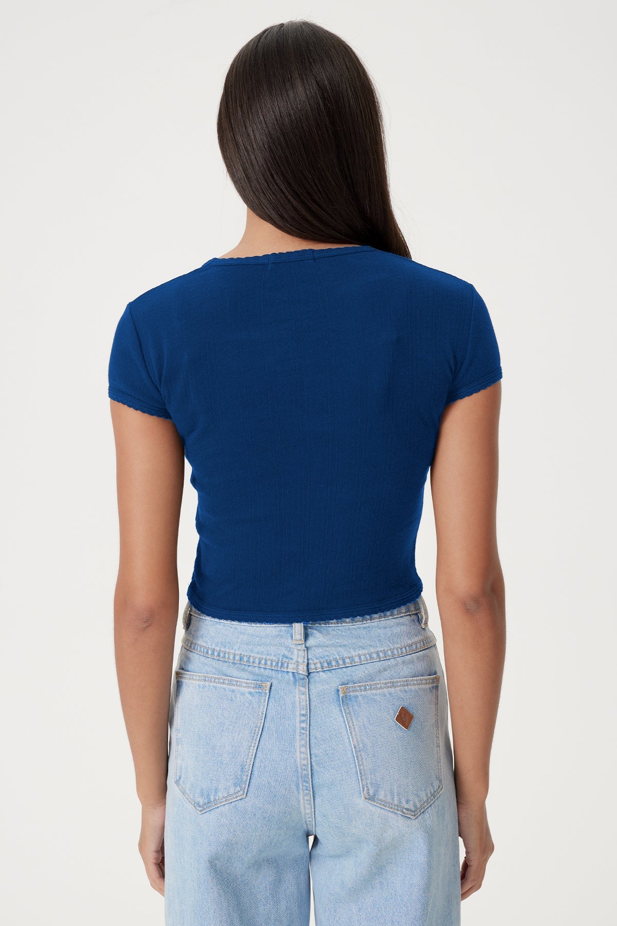 Ellie Baby Tee - Goldie LeWinter #color_estate blue - limited edition