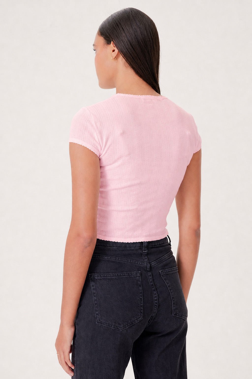 Ellie Baby Tee - Goldie LeWinter #color_cherry blossom