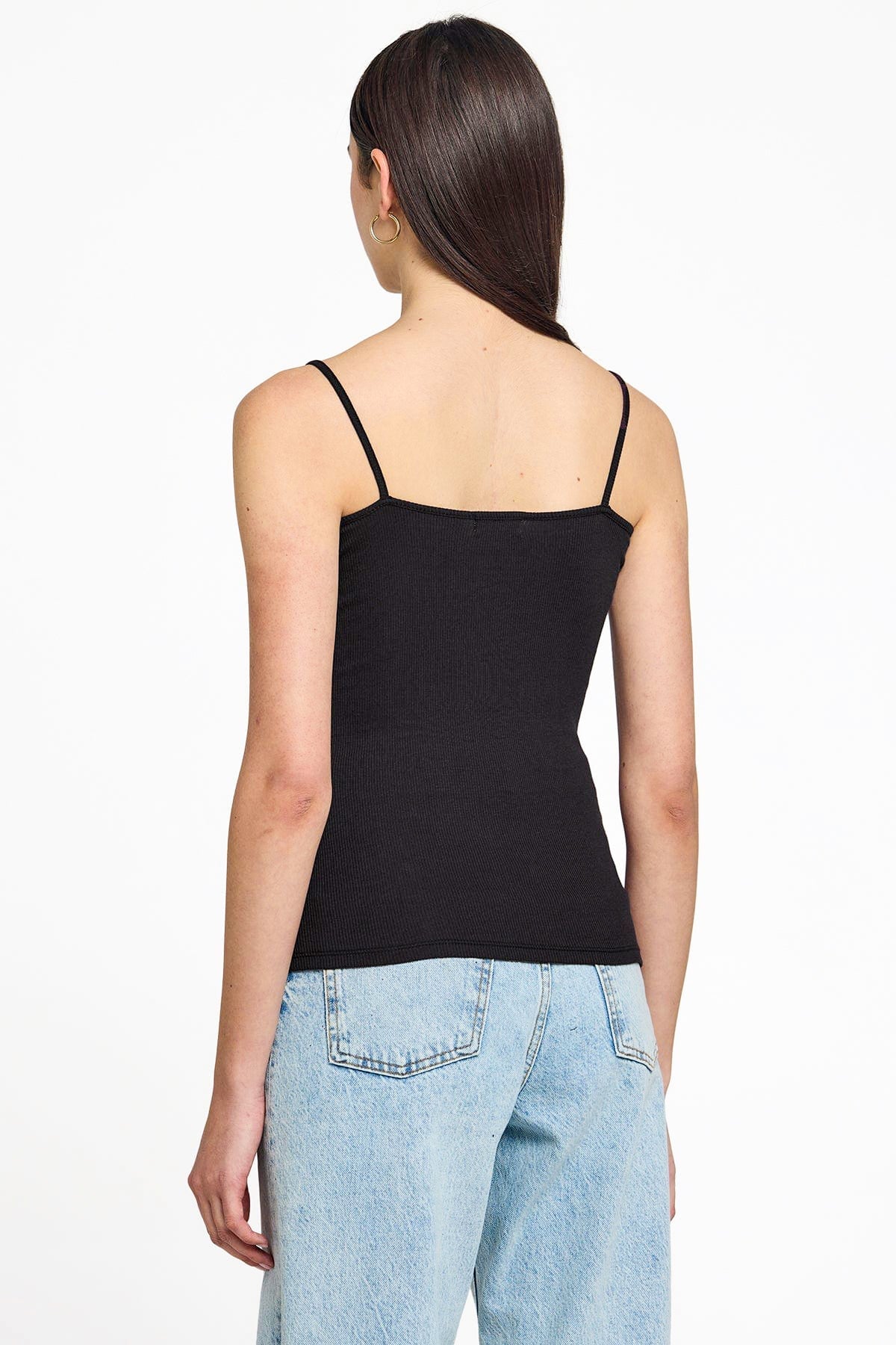 Ribbed Cami - Goldie LeWinter #color_black
