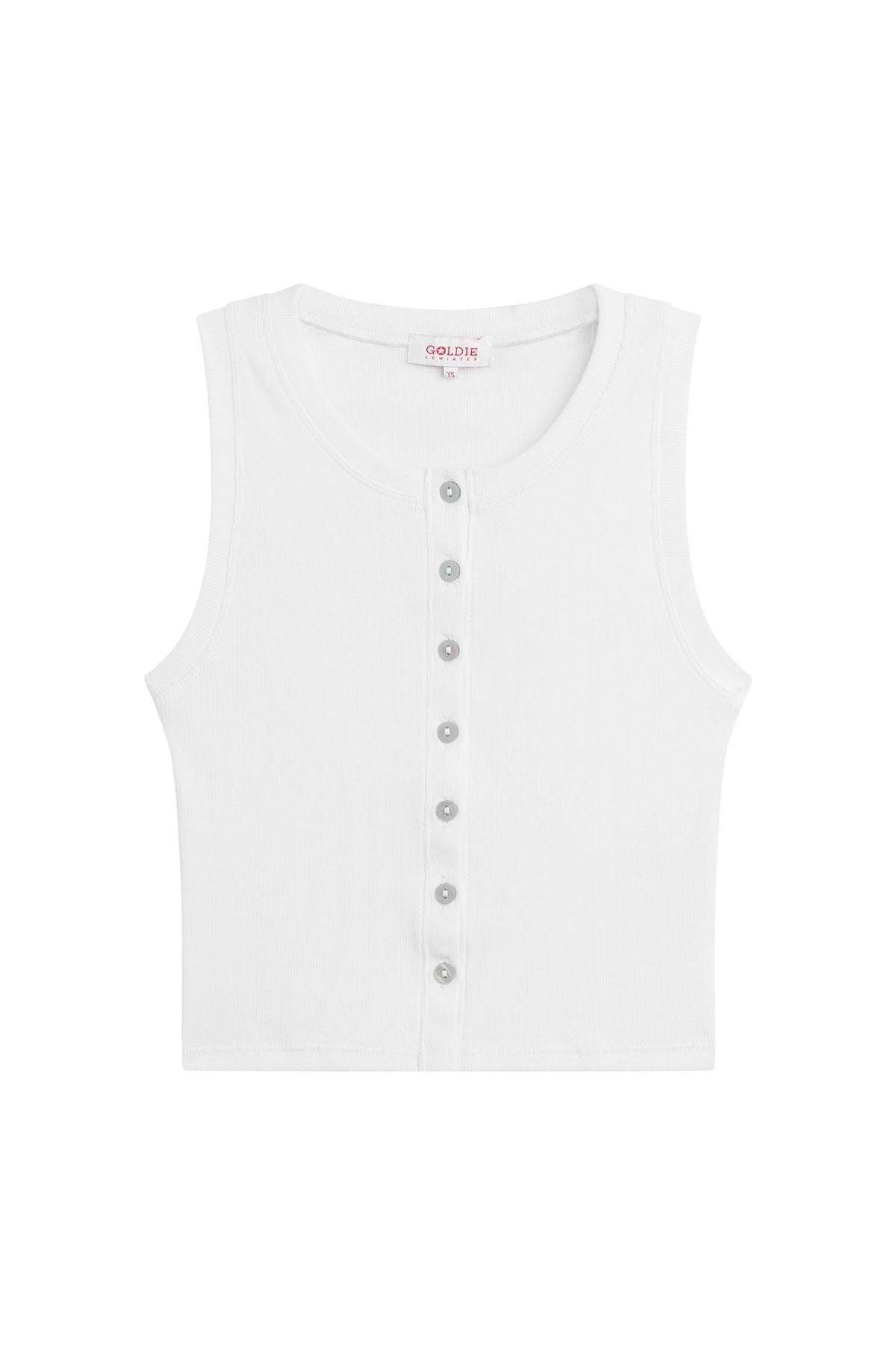 Riley Vest - Goldie LeWinter #color_white