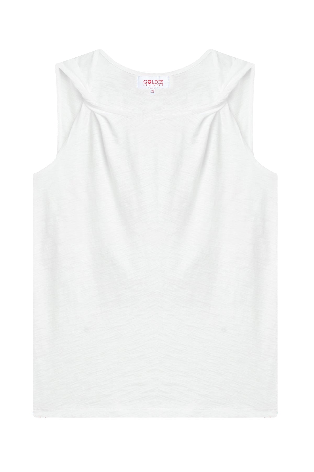 Riviera Tank - Goldie LeWinter #color_white