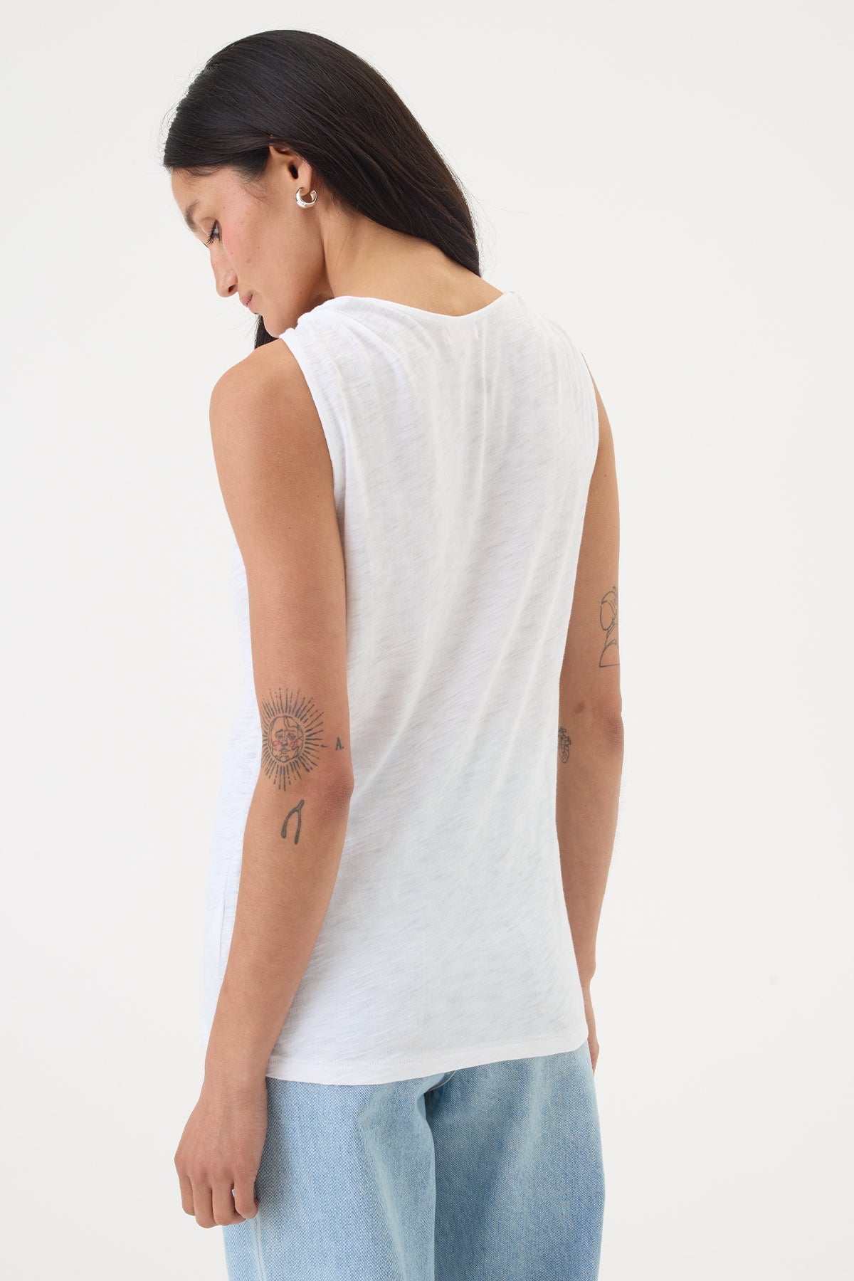 Riviera Tank - Goldie LeWinter #color_white