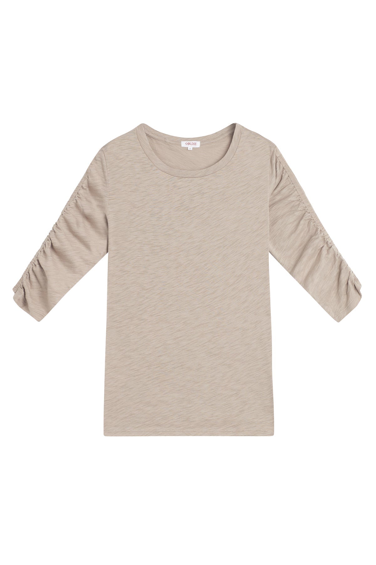 Ruched Half Sleeve Tee - Goldie LeWinter #color_string