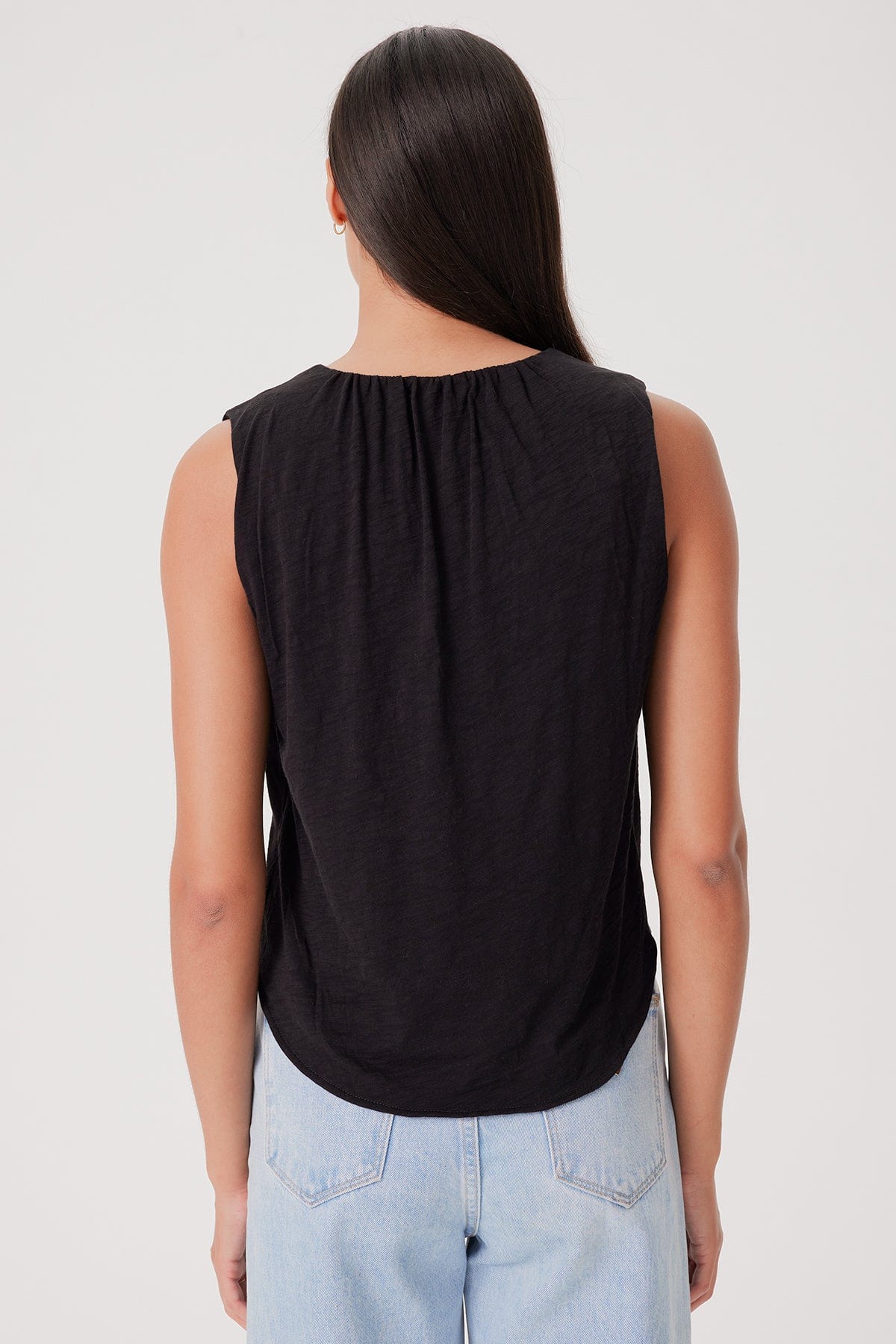 Sabina Surplice Shell - Goldie LeWinter #color_black
