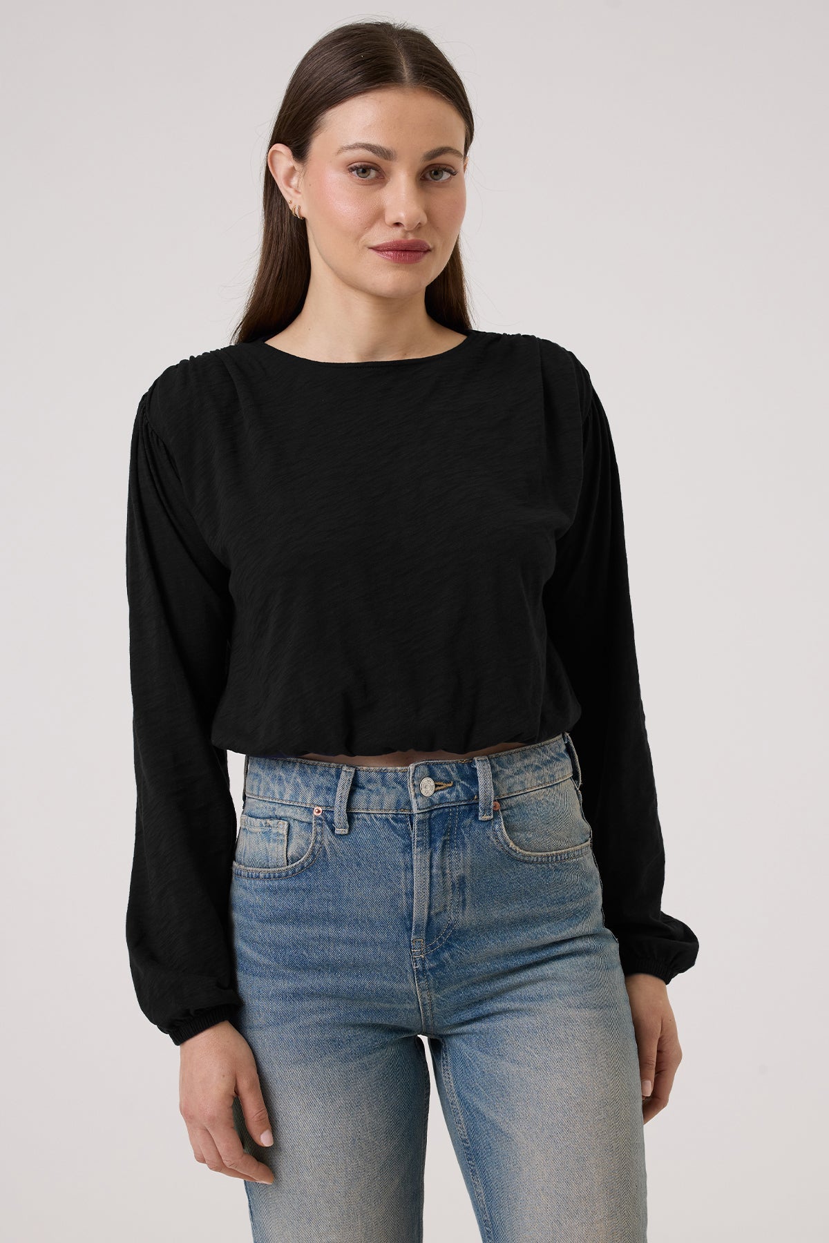 Sadie Blouse - Goldie LeWinter #color_black