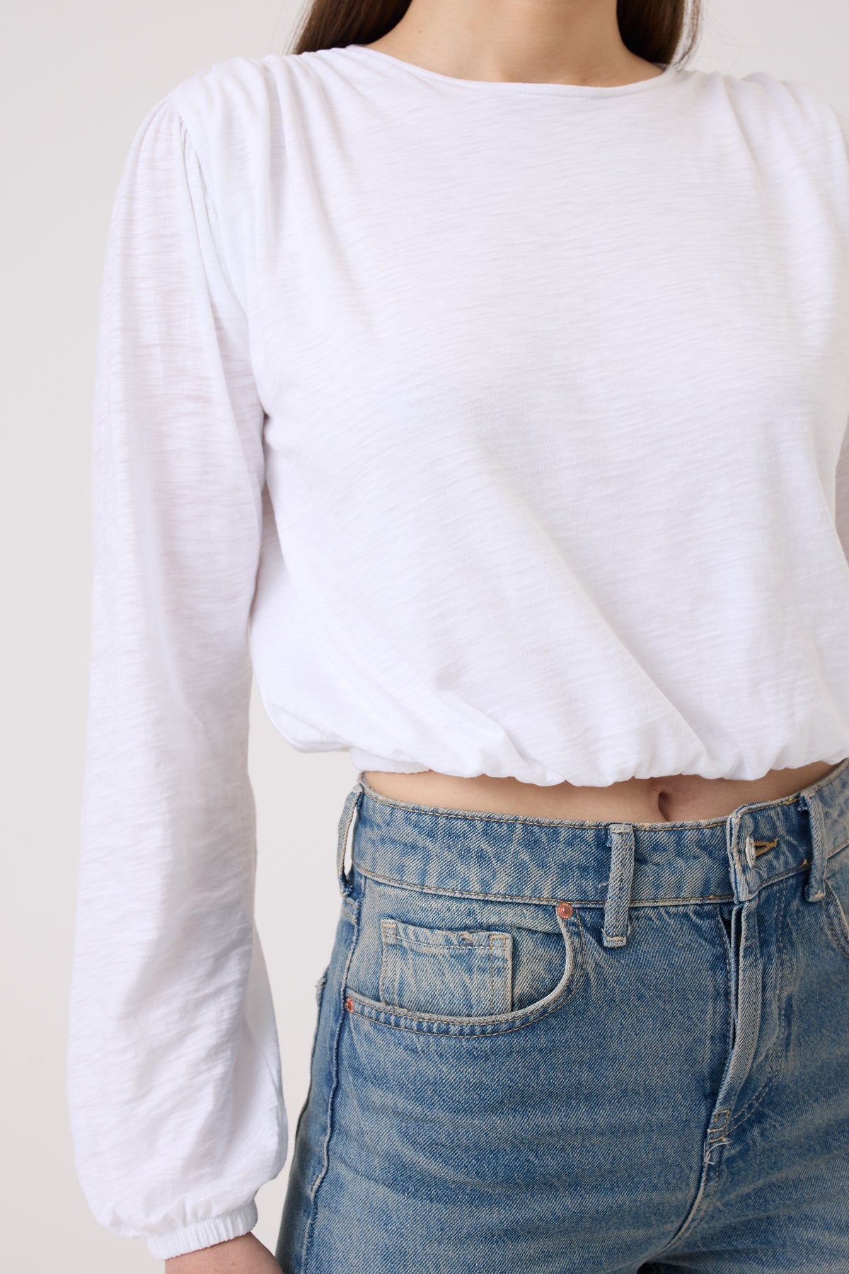 Sadie Blouse - Goldie LeWinter #color_white