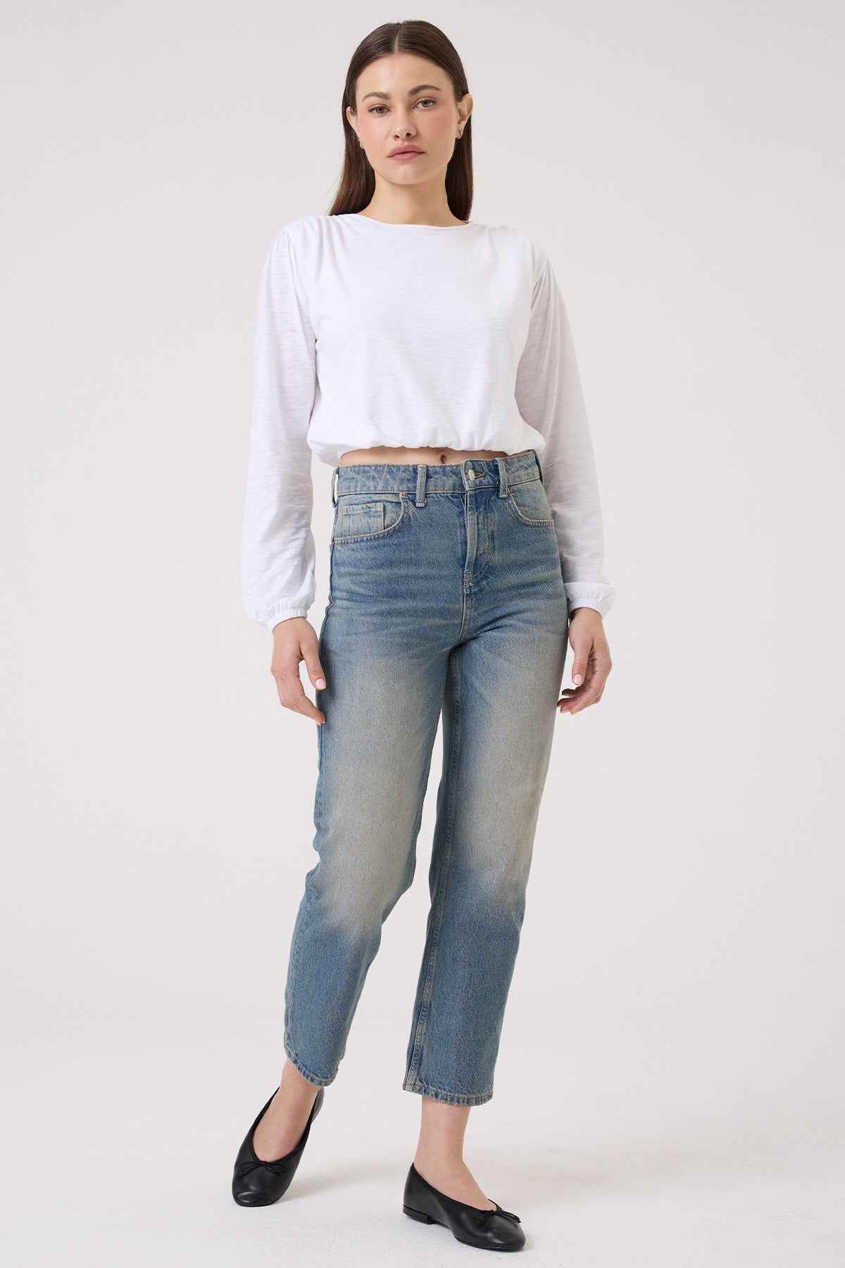 Sadie Blouse - Goldie LeWinter #color_white