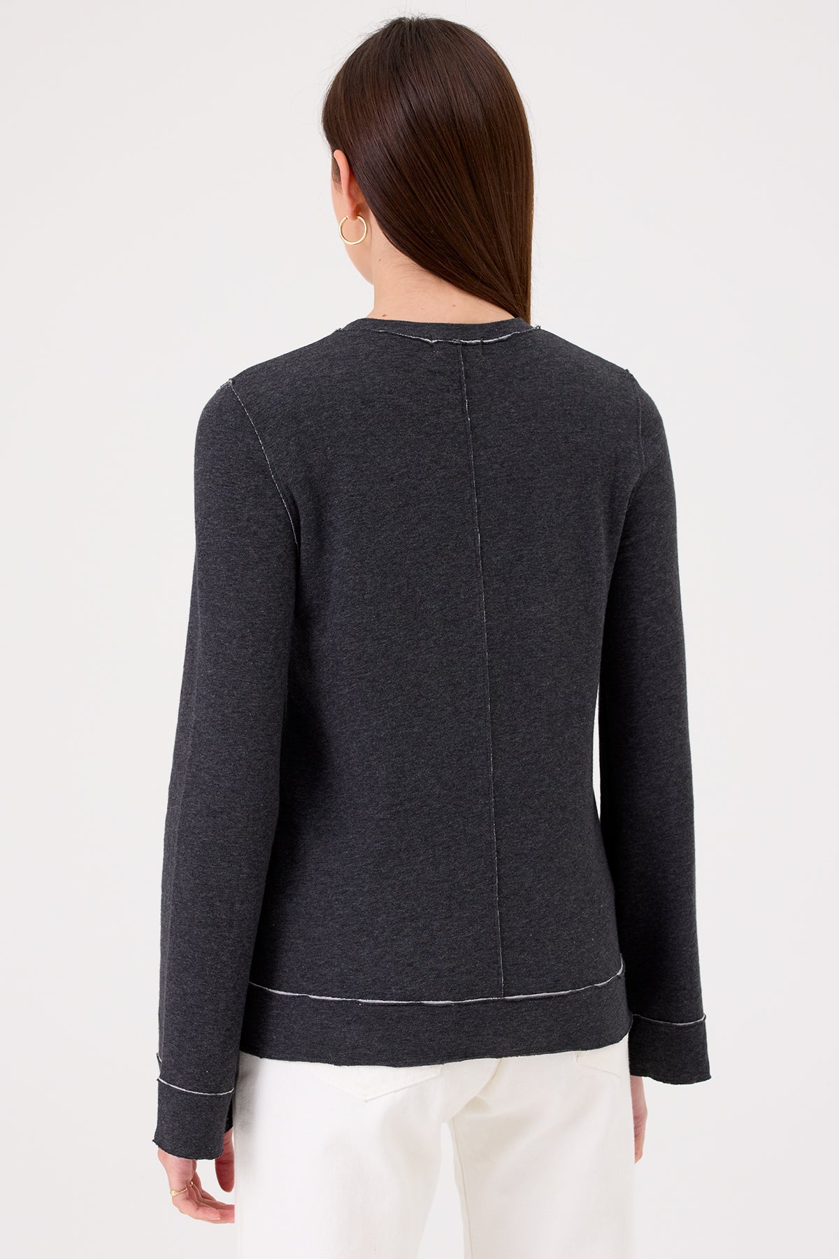 Serena Bell Pullover - Goldie LeWinter #color_charcoal