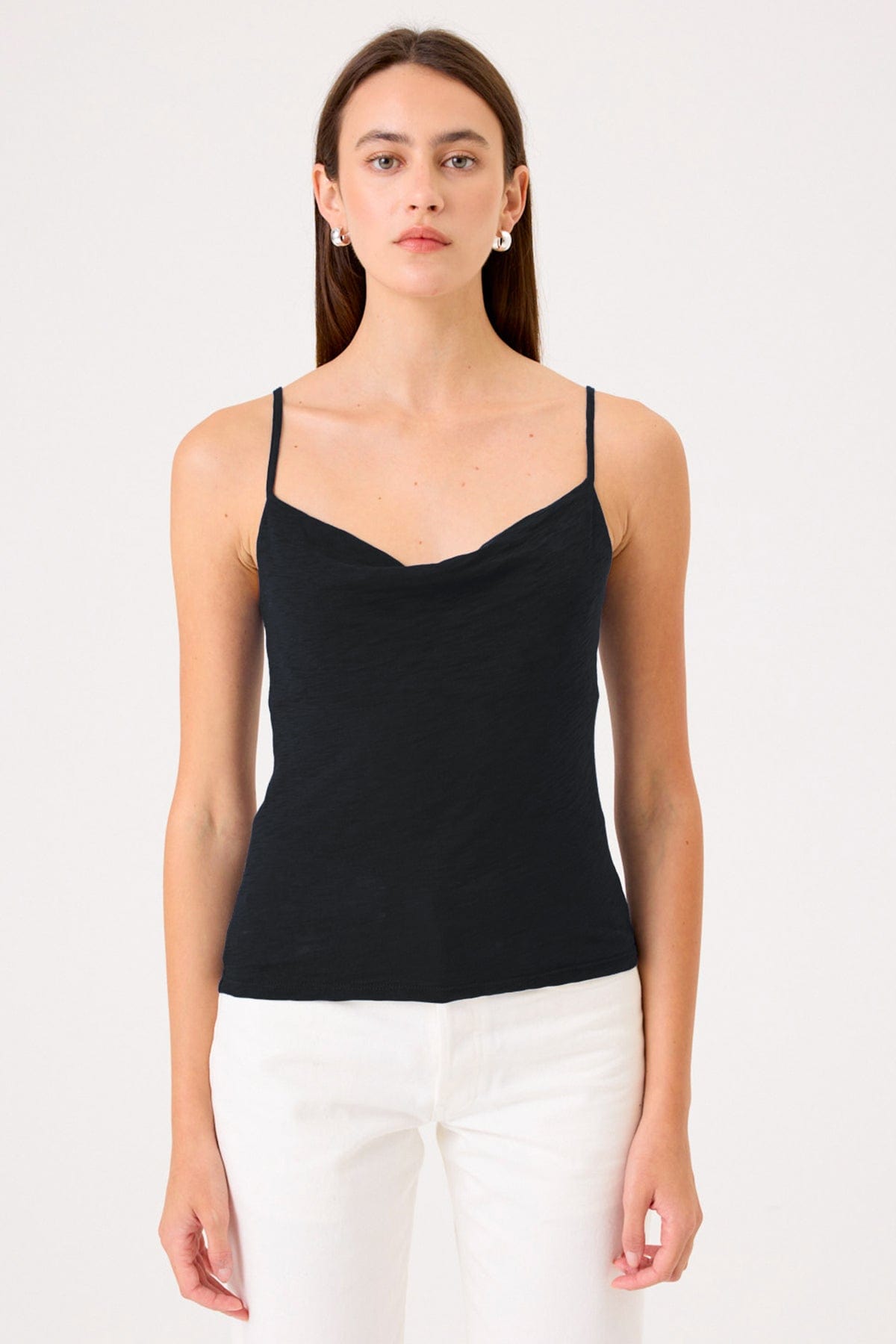 Shannon Draped Cami - Goldie LeWinter #color_black