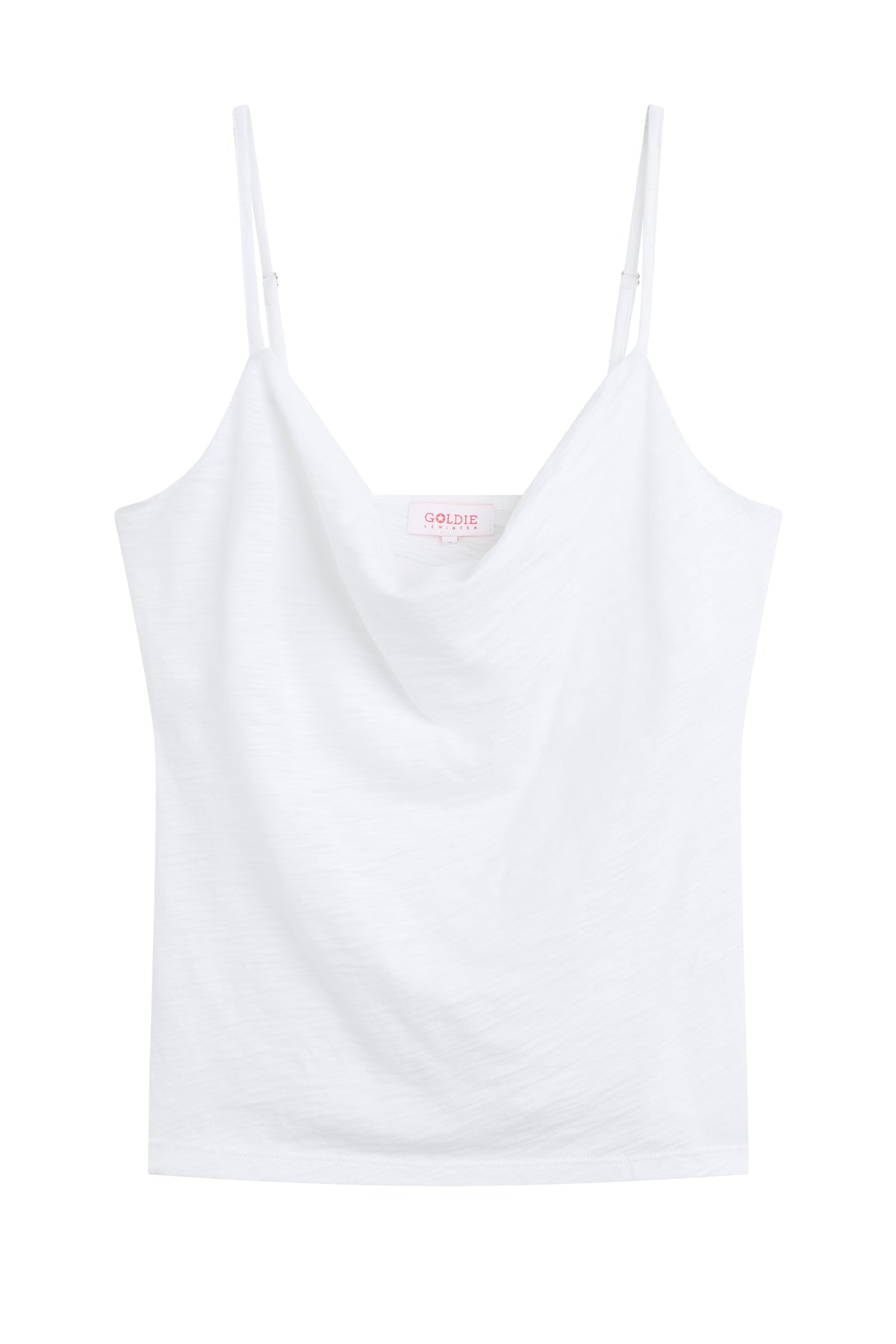 Shannon Draped Cami - Goldie LeWinter #color_white
