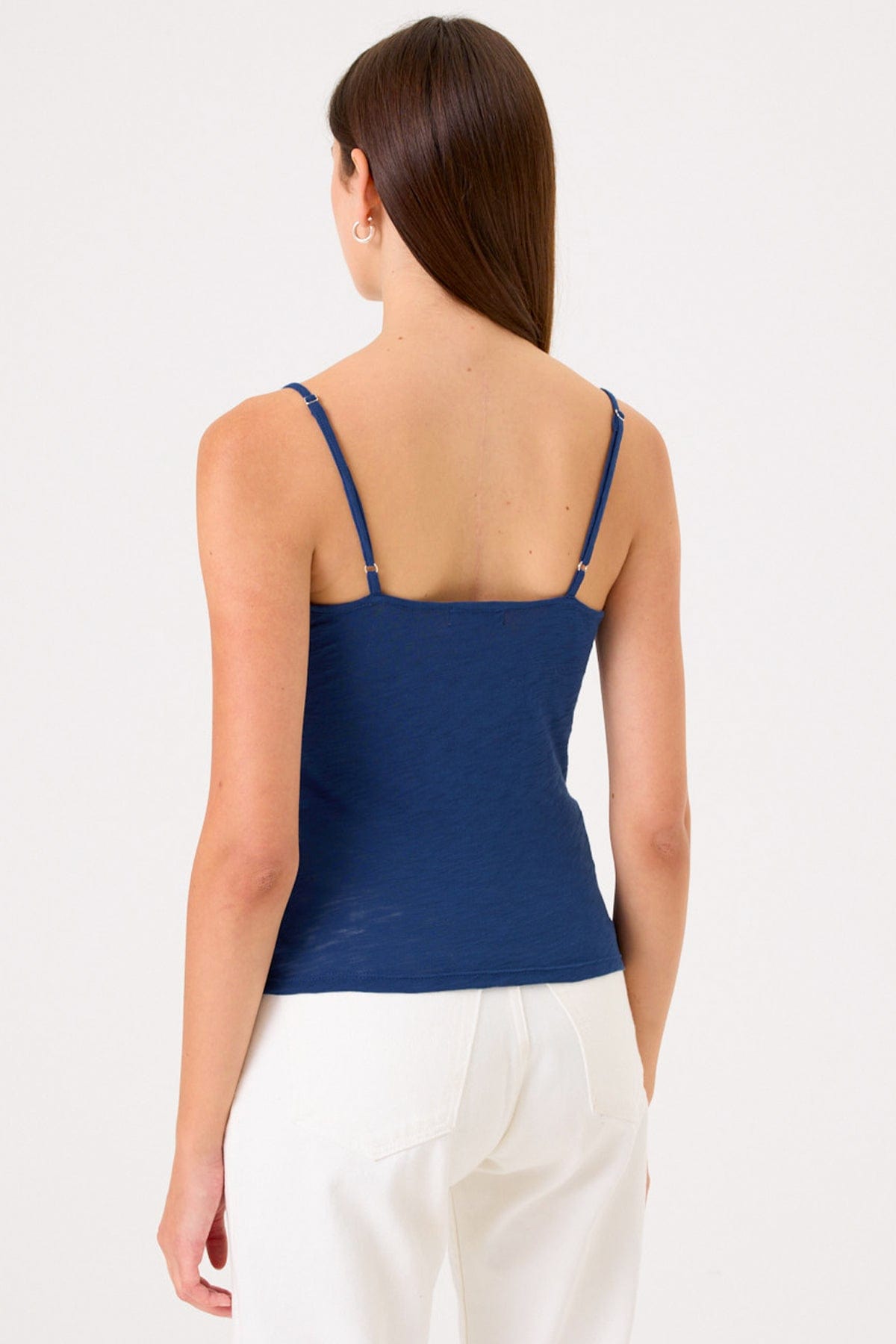 Shannon Draped Cami - Goldie LeWinter #color_estate blue - limited edition