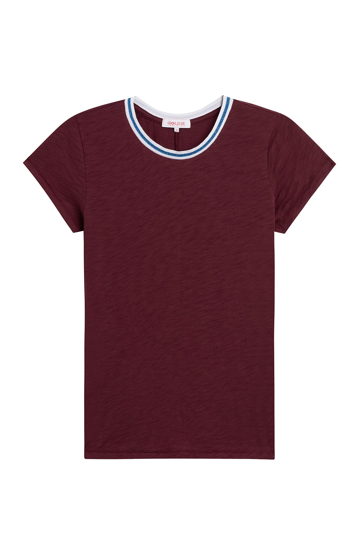 Shimmer Tipped Ringer Tee