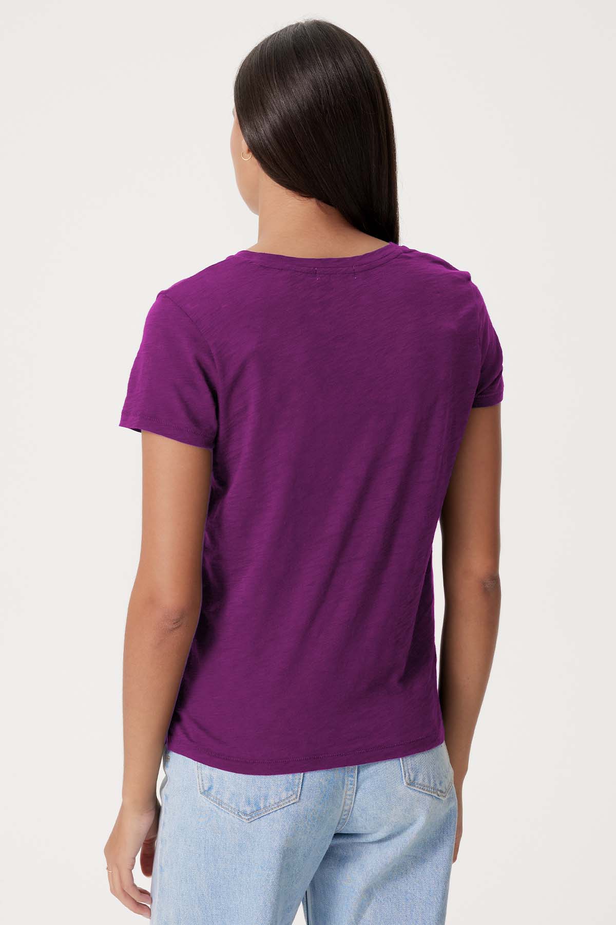 Signature Slub Boy Tee - Goldie LeWinter #color_grape - limited edition
