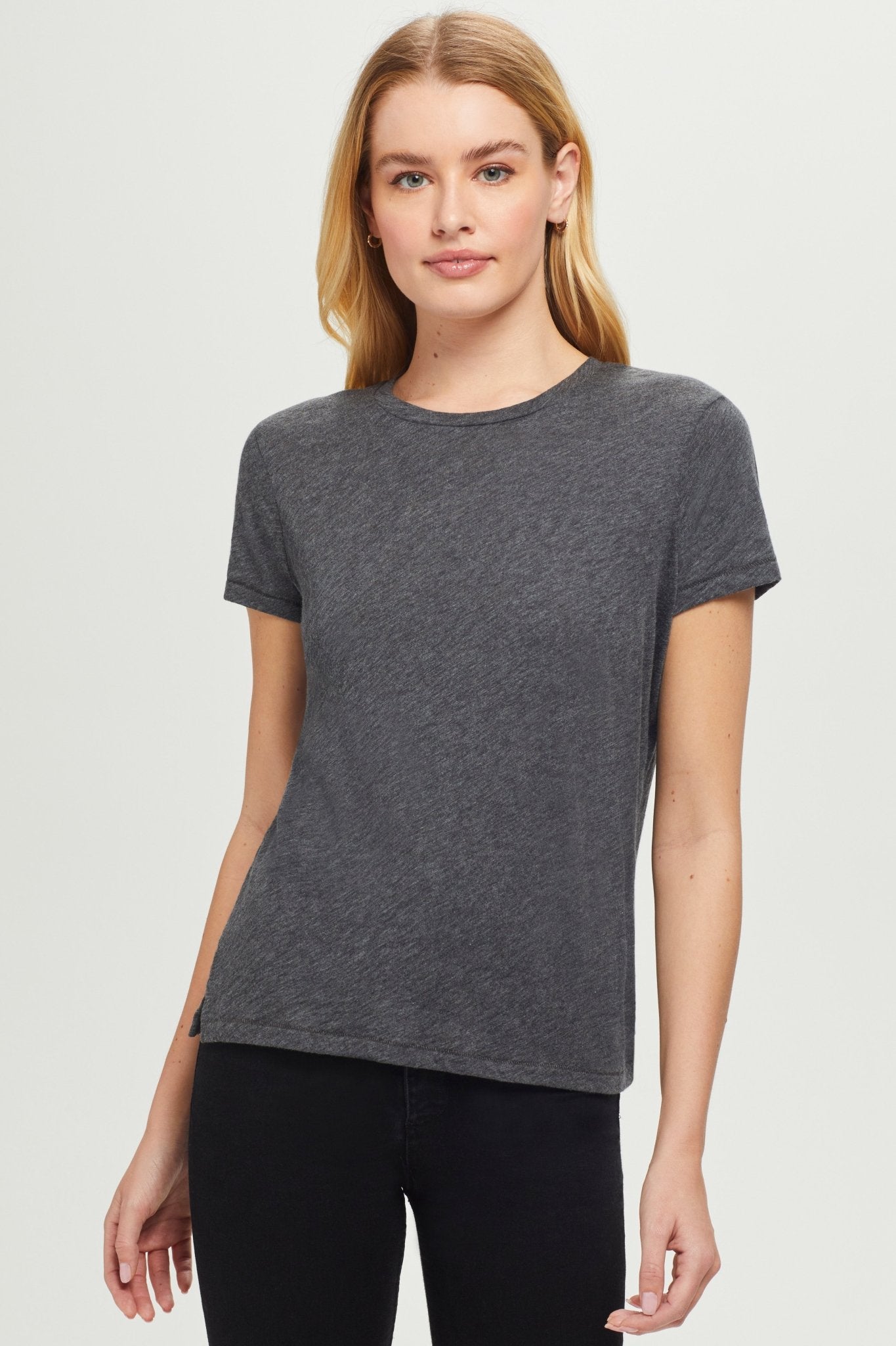 Signature Slub Boy Tee - Goldie LeWinter #color_charcoal heather