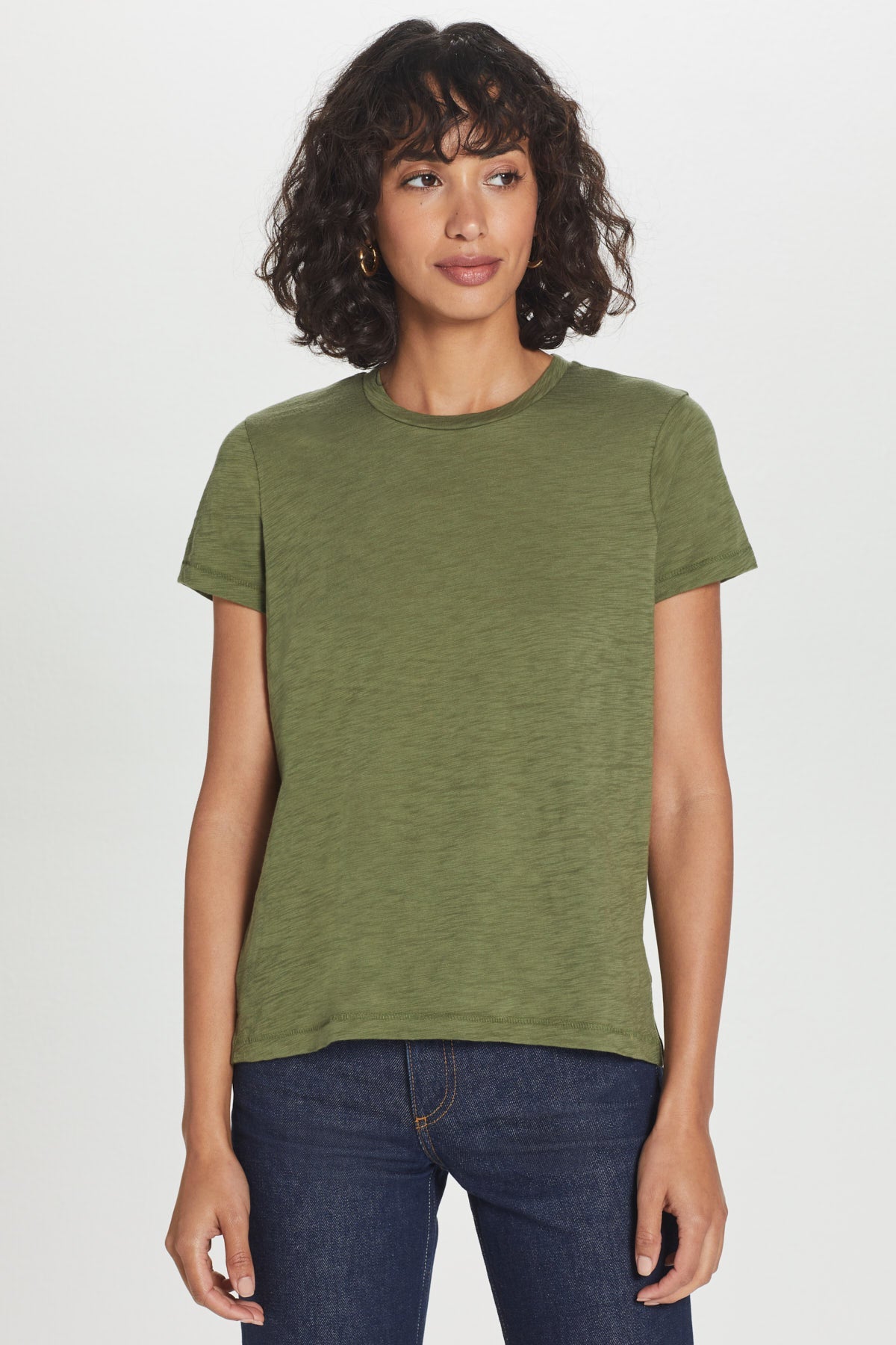 Signature Slub Boy Tee - Goldie LeWinter #color_cypress - limited edition