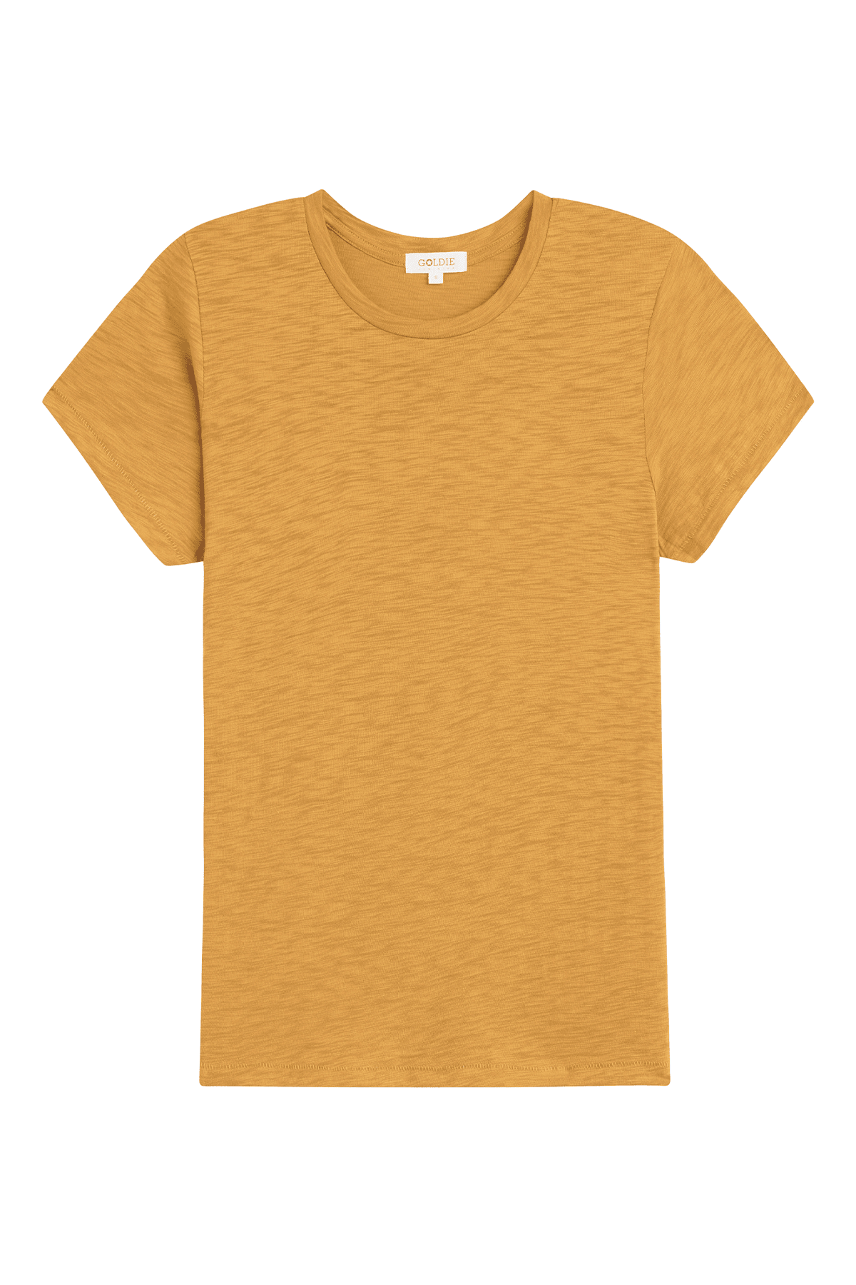 Signature Slub Boy Tee - Goldie LeWinter #color_ochre - limited edition