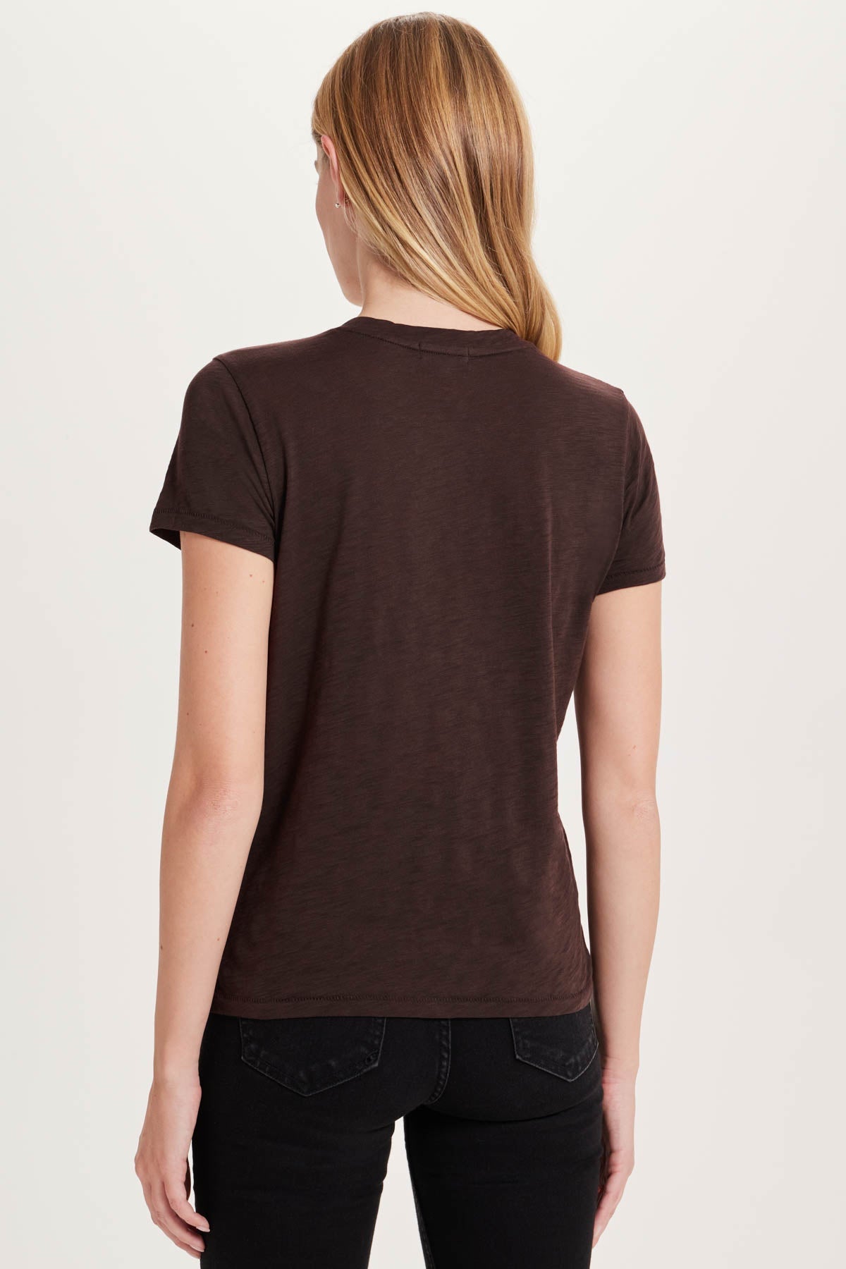 Signature Slub Boy Tee - Goldie LeWinter #color_coffee - limited edition