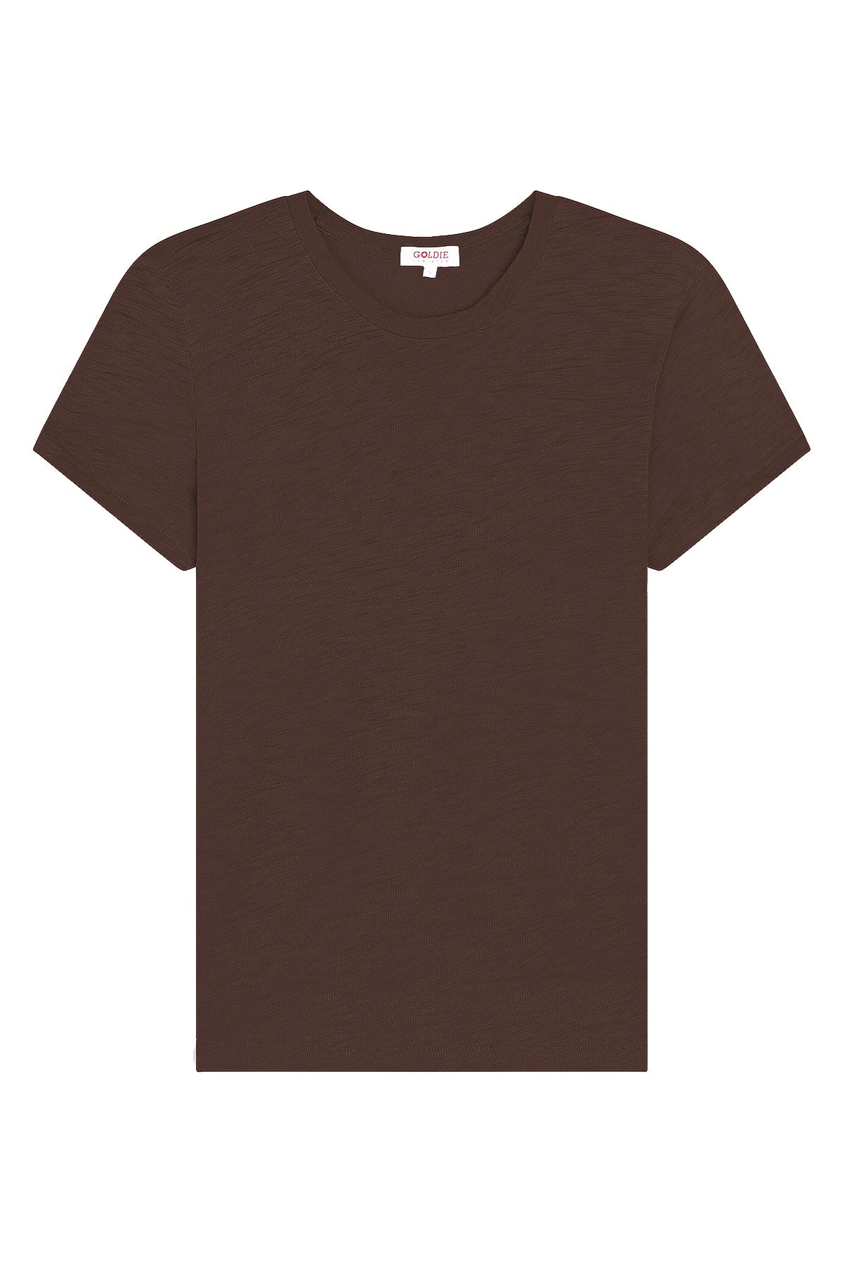 Signature Slub Boy Tee - Goldie LeWinter #color_coffee - limited edition