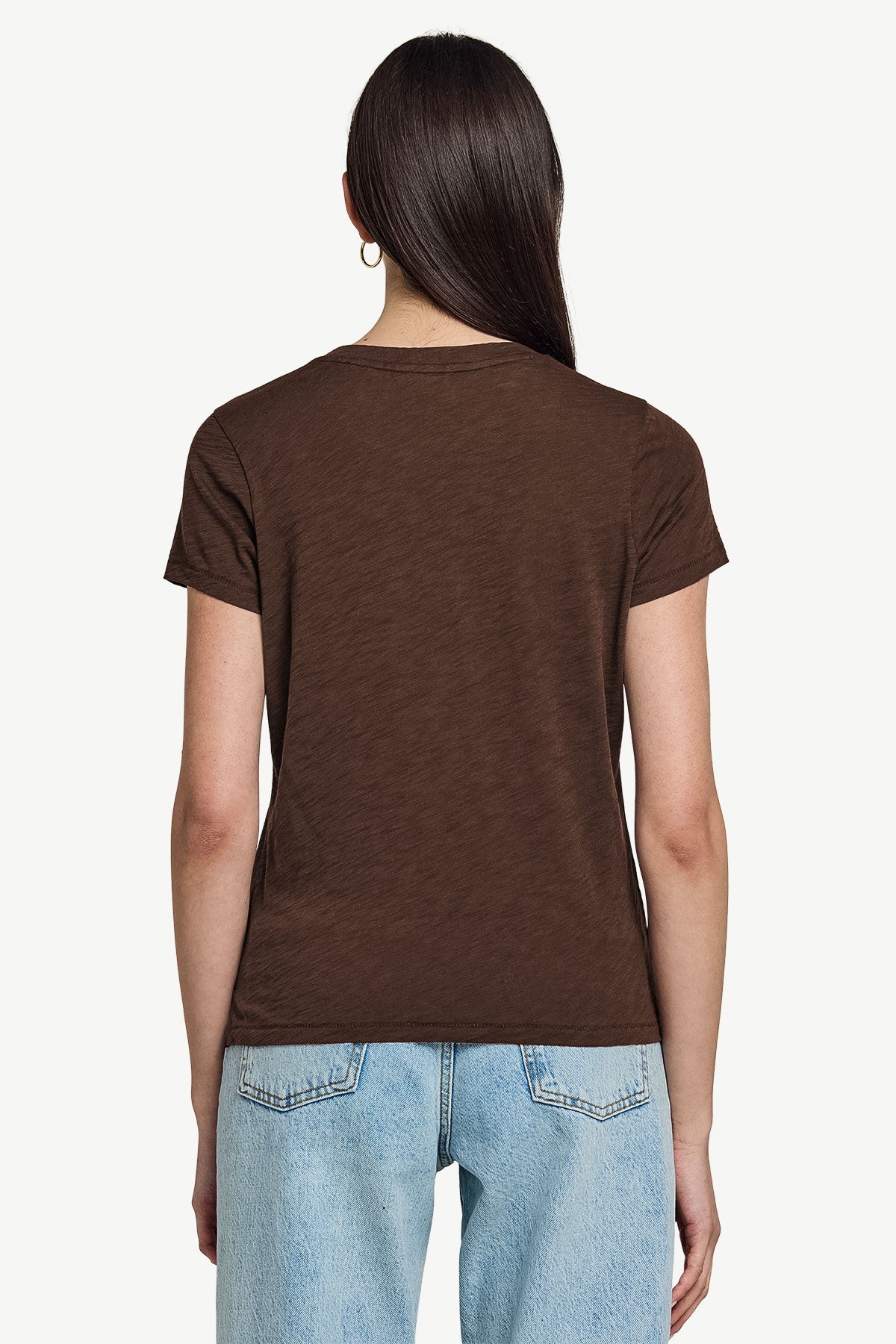 Signature Slub Boy Tee - Goldie LeWinter #color_coffee - limited edition