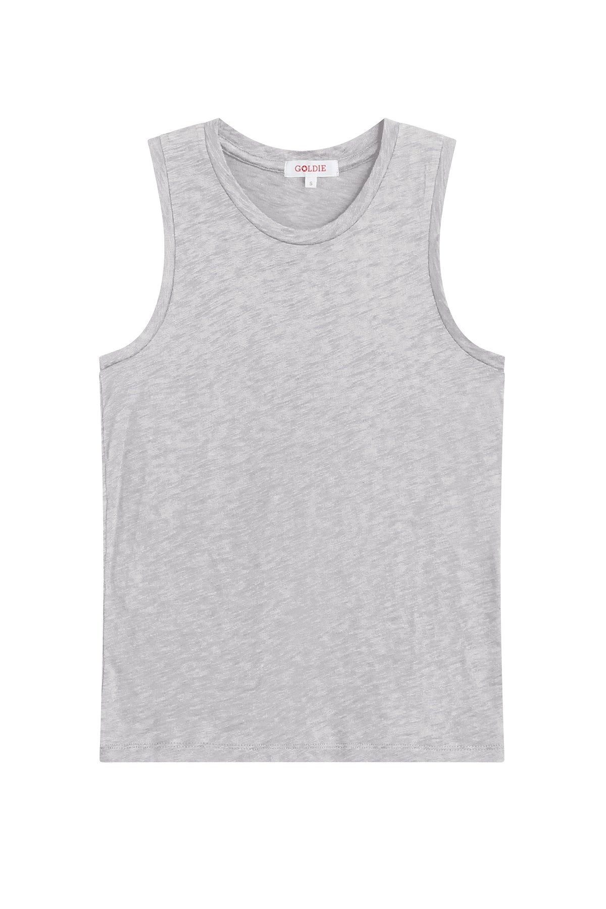 Signature Slub Crew Tank - Goldie LeWinter #color_gray heather