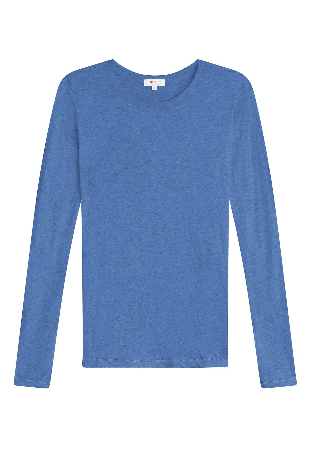Signature Slub Long Sleeve Tee - Goldie LeWinter #color_denim heather - limited edition
