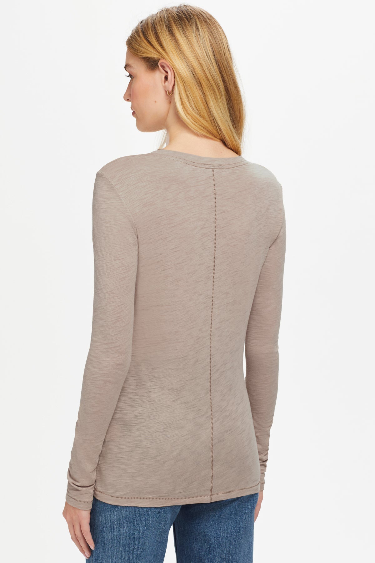 Signature Slub Long Sleeve Tee - Goldie LeWinter #color_string